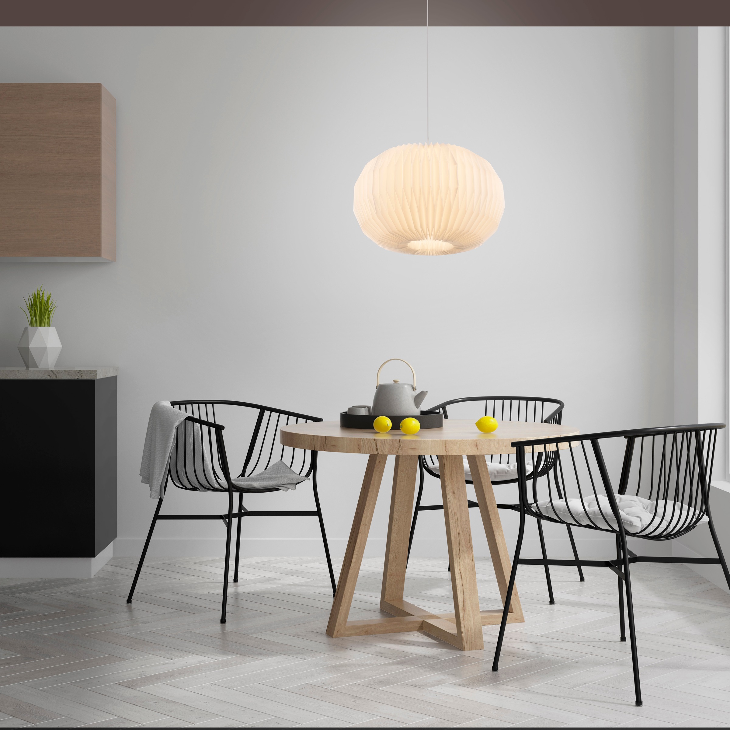 JUST LIGHT Pendelleuchte »PAPEL« E27 1 Stk. ExklusiveE27 günstig online kaufen