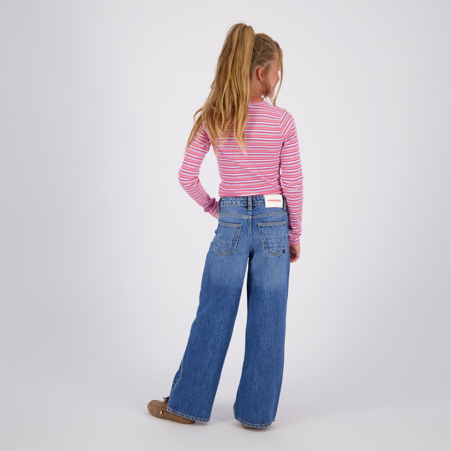 Vingino Langarmshirt im Streifen-Look / für Girls