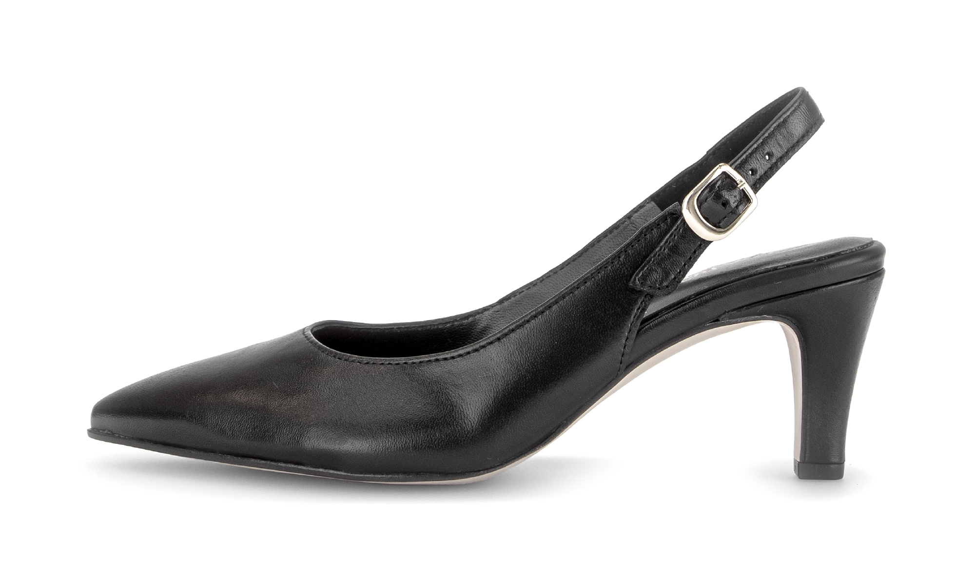 Gabor Slingpumps  , Trichterabsatz, Businessschuh, Abendschuh in spitzer Form, G-Weite