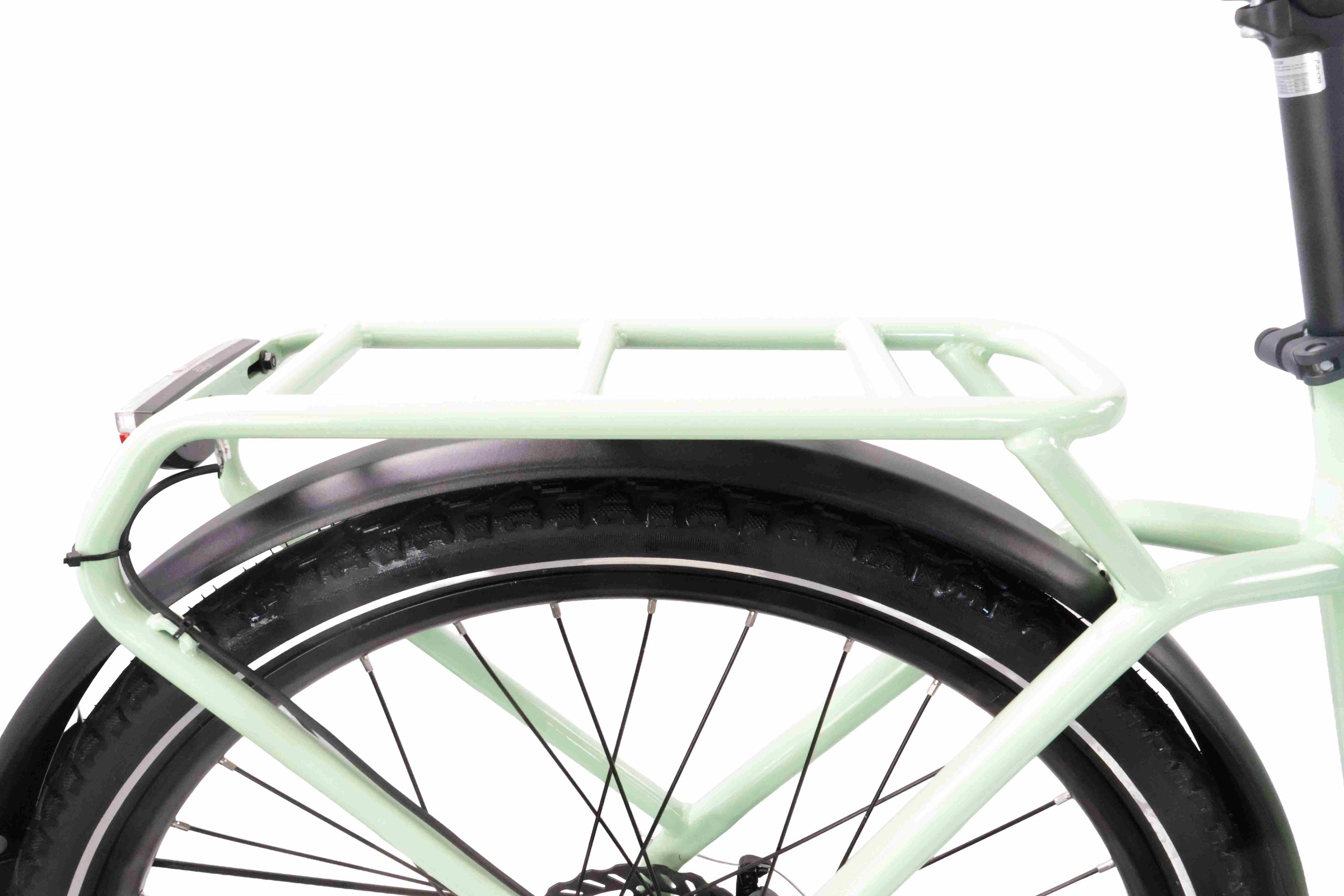 LLobe »City E-Bike 26" Town Compact, grün« 7 Gang Kettenschaltung Heckmotor 250 W