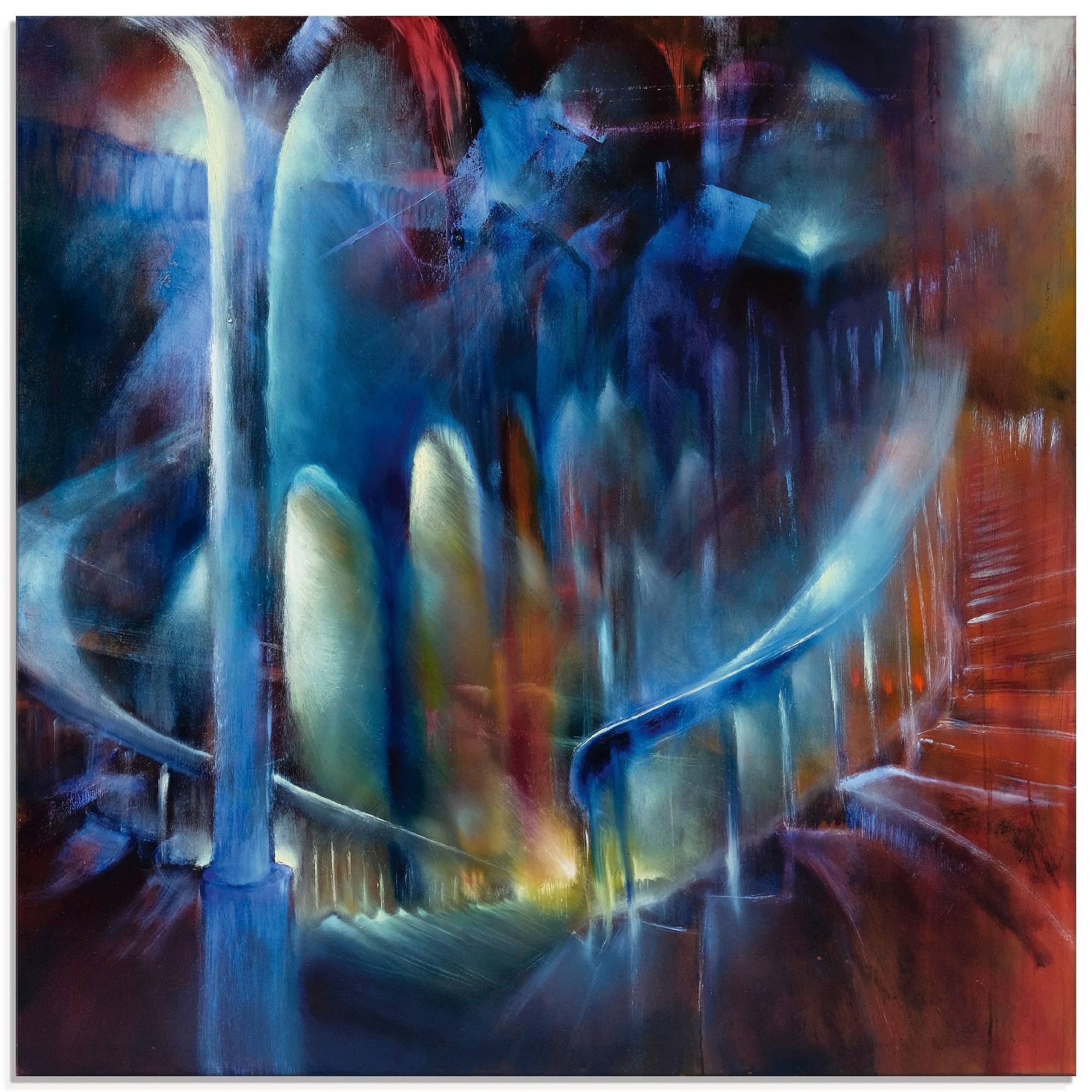 Artland Glasbild »Treppenhaus«, Architektonische Elemente, (1 St.), in verschiedenen Größen