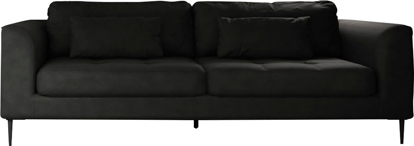 TRENDMANUFAKTUR 3-Sitzer "Luzi, gemütlich elegant, tolle Detailverarbeitung günstig online kaufen