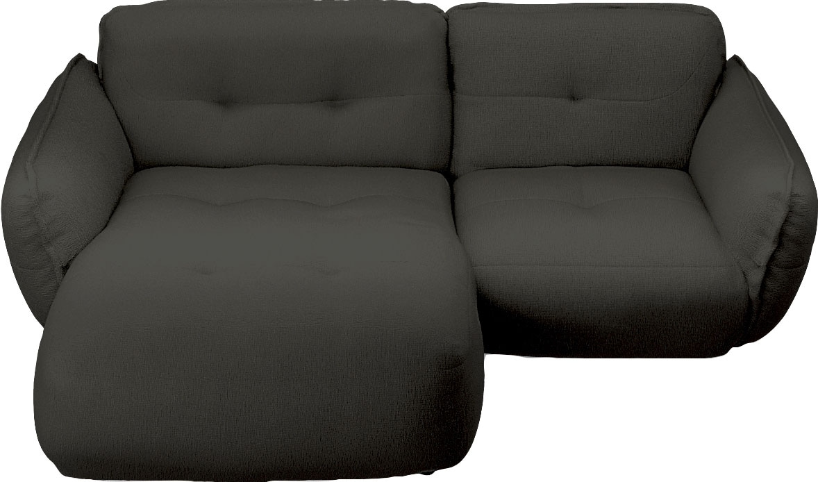 BETYPE Ecksofa »Be Fluffy«, Softes Sitzgefühl, moderne Kedernaht, hochwertiger Bezug