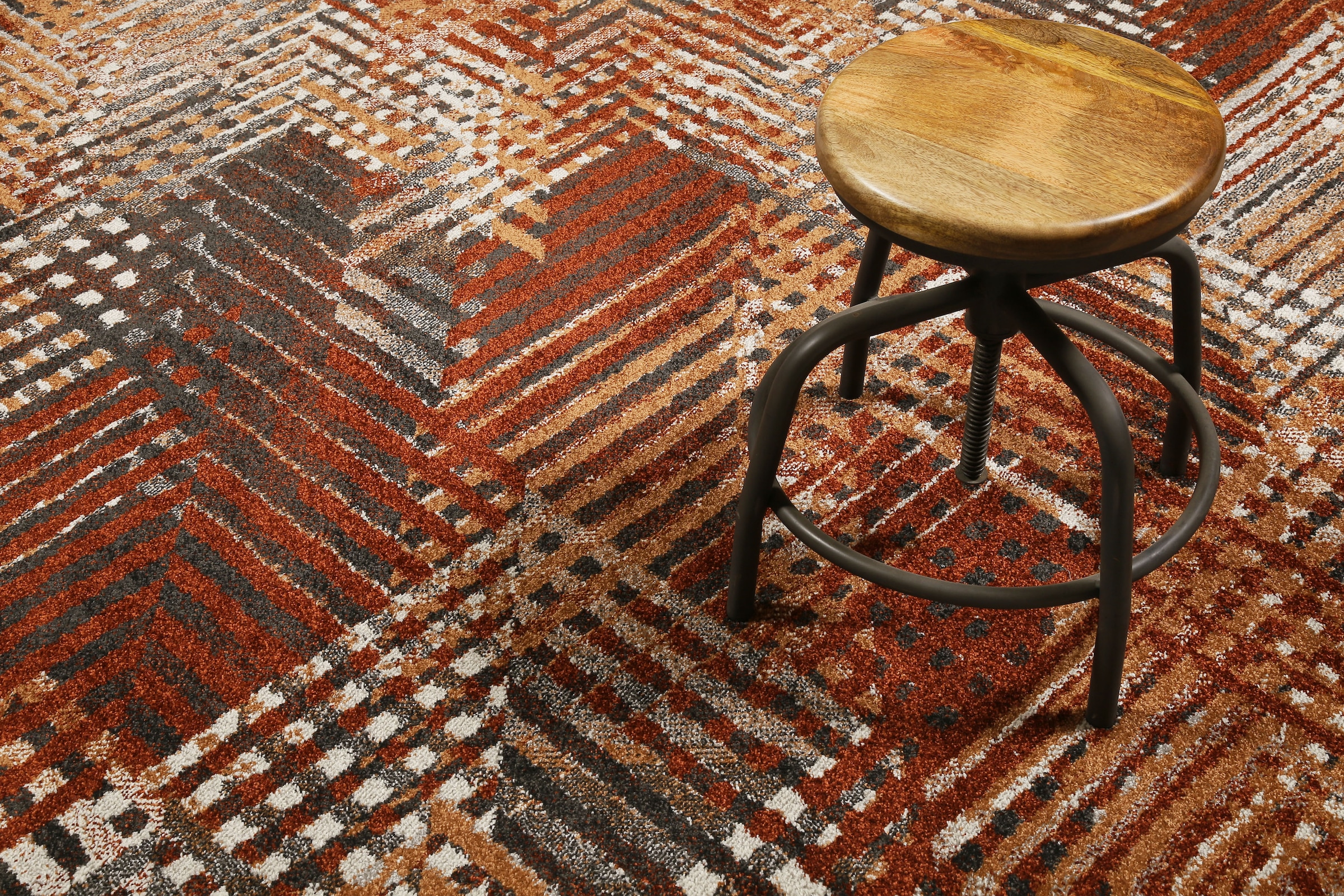 Esprit Teppich »Vario,  ESP-40121«, rechteckig, 13 mm Höhe, Kurzflor, Geometrisches Design, Wohnzimmer, Schlafzimmer