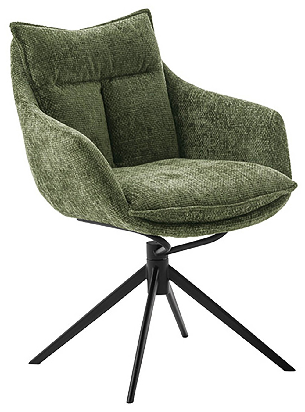 MCA furniture Esszimmerstuhl »PARKER«, Strukturstoff, (2er-Set), drehbar 36 günstig online kaufen