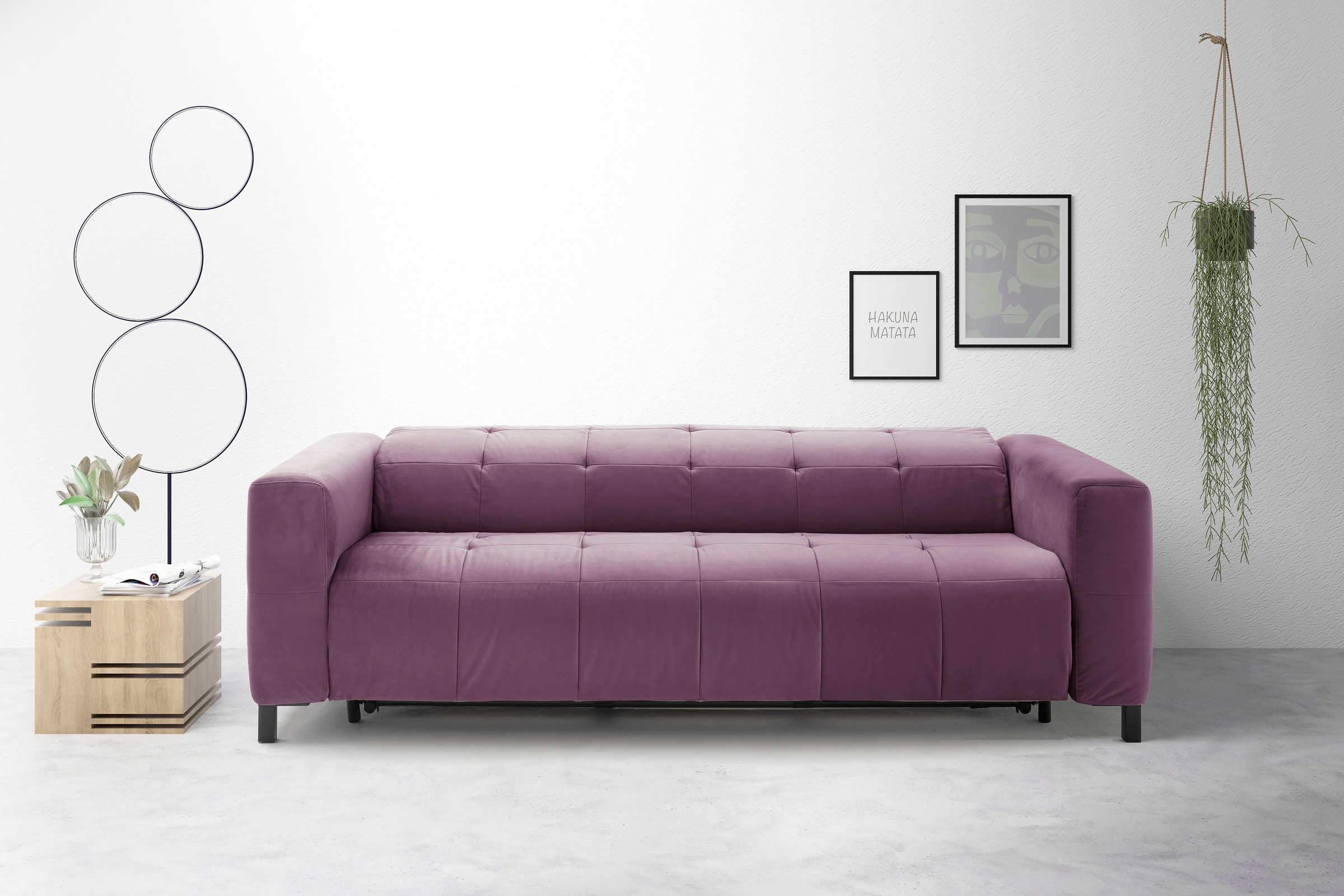 Places of Style Schlafsofa »Termini ; als Dauerschläfer geeignet durch hoch günstig online kaufen