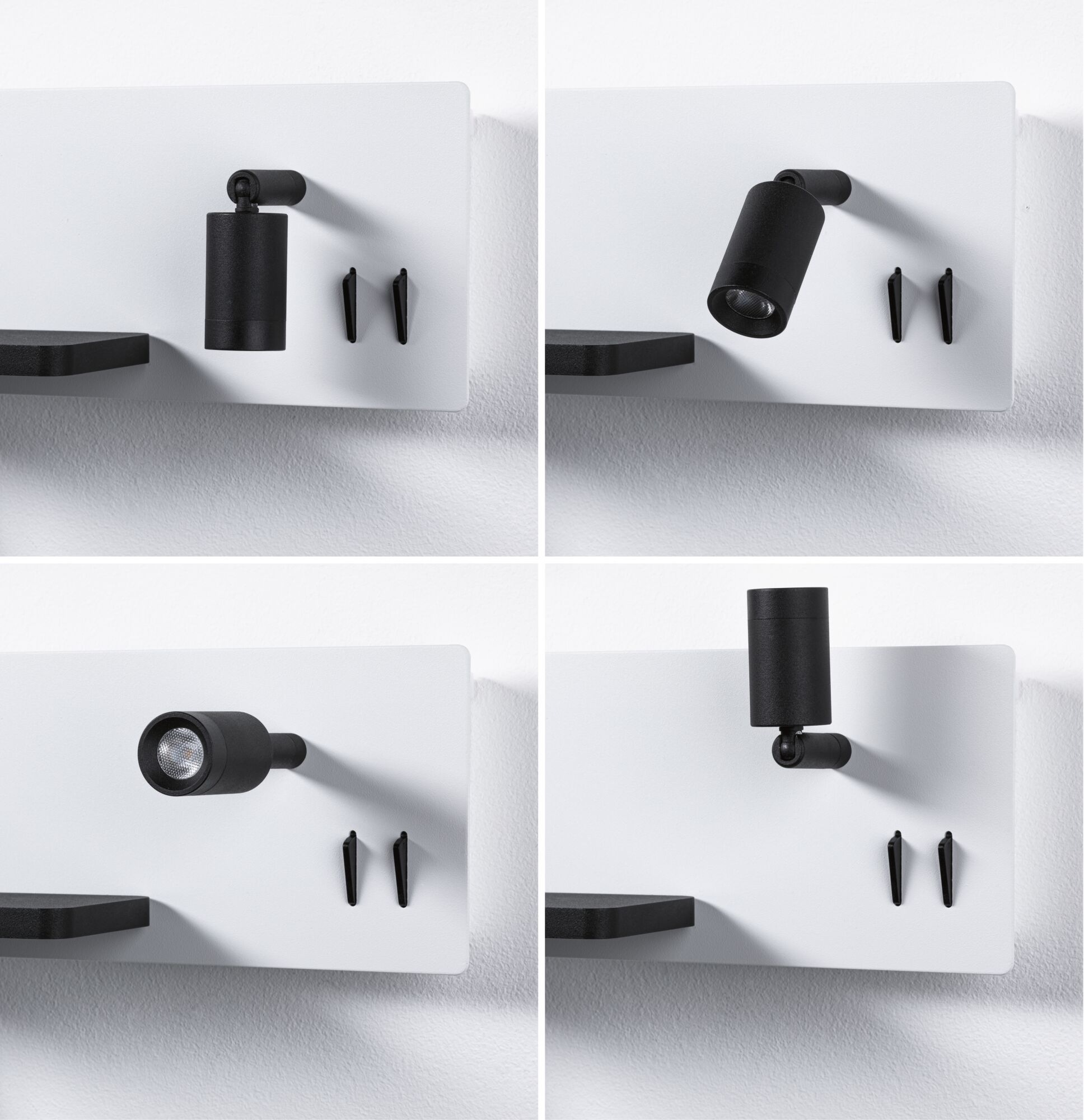 Paulmann LED Wandleuchte »Serra 2700K 650lm / 200lm 230V 5,5 / 1x2,6W« 1 Stk. Warmweiß Bettleuchte, USB C, dimmbar