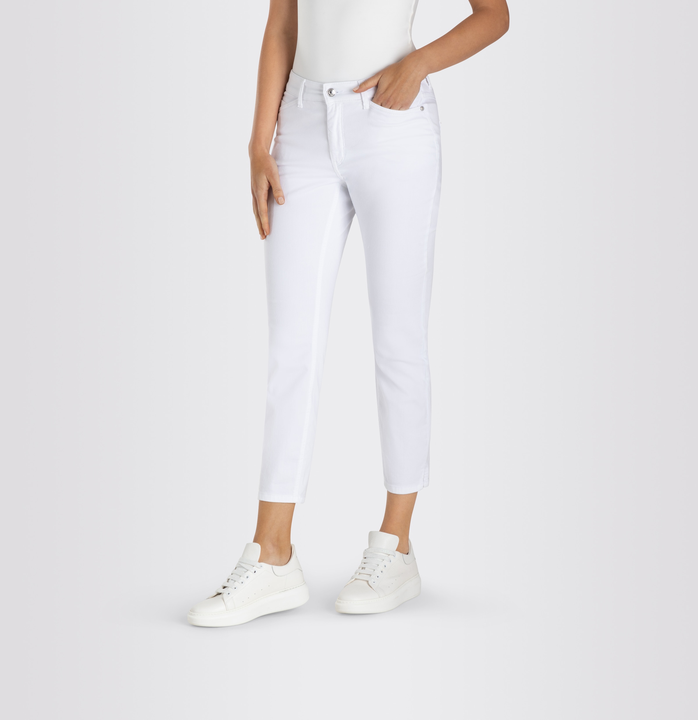 MAC 7/8-Jeans »Dream Summer« verkürzt mit Schlitz am Saum