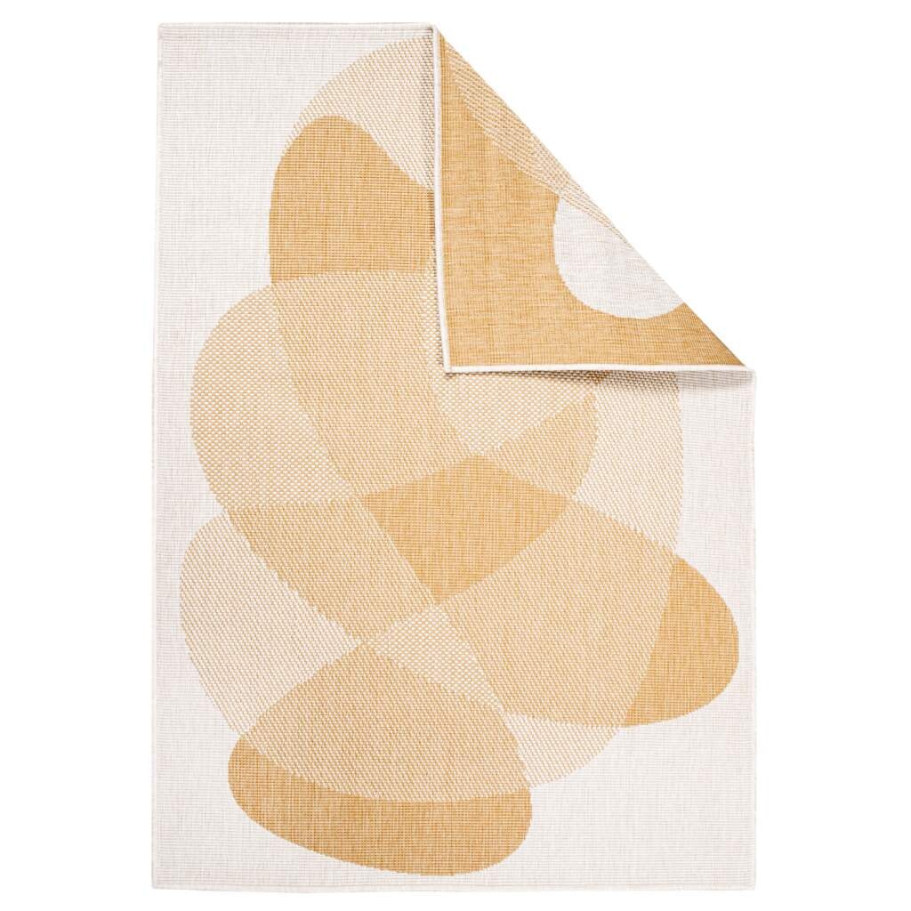 Carpet City Outdoorteppich »DUO RUG 5835«, rechteckig, 5 mm Höhe, Wendeteppich Wetterfest In- & Outdoor, Balkon, Terrasse, Wohnzimmer