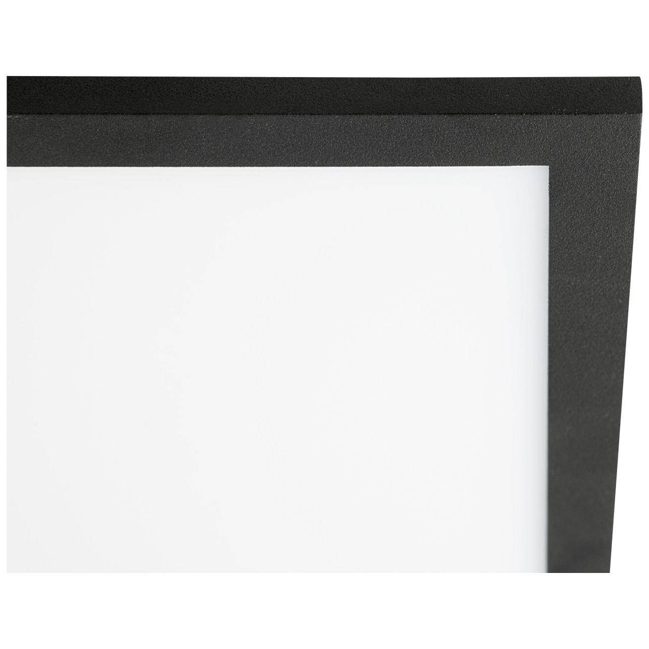 Brilliant LED Panel »Buffi«, 1 flammig-flammig, 40 x 40 cm, 2400 lm, kaltweiß, Metall/Kunststoff, sand schwarz