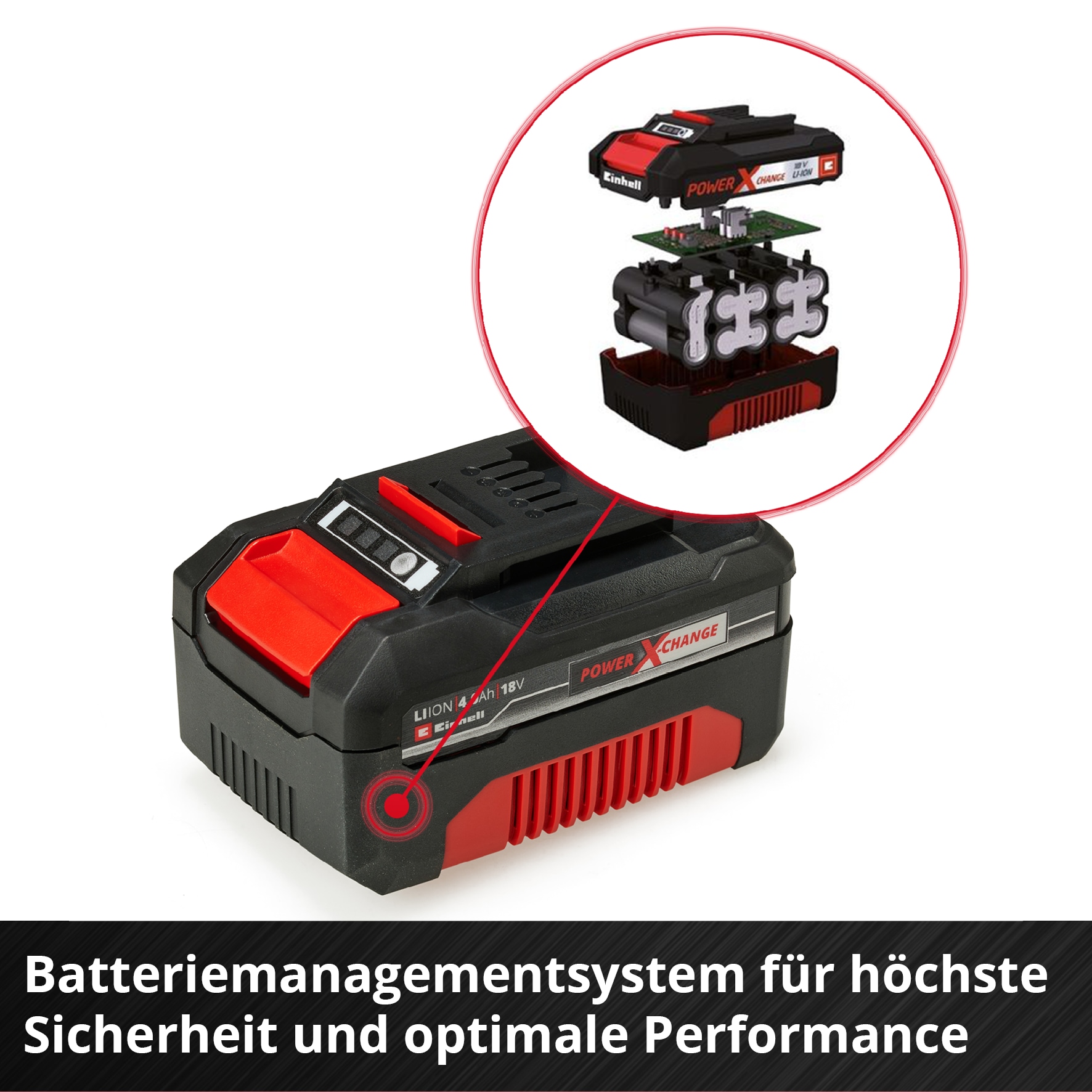 Einhell Akku »»PXC-Twinpack««, 18 V, 4 Ah