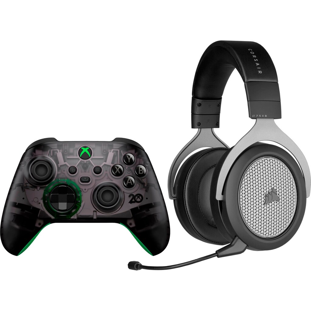 Corsair Gaming-Headset »HS75 XB«, inkl. Xbox Controller -20th Anniversary Special Edition