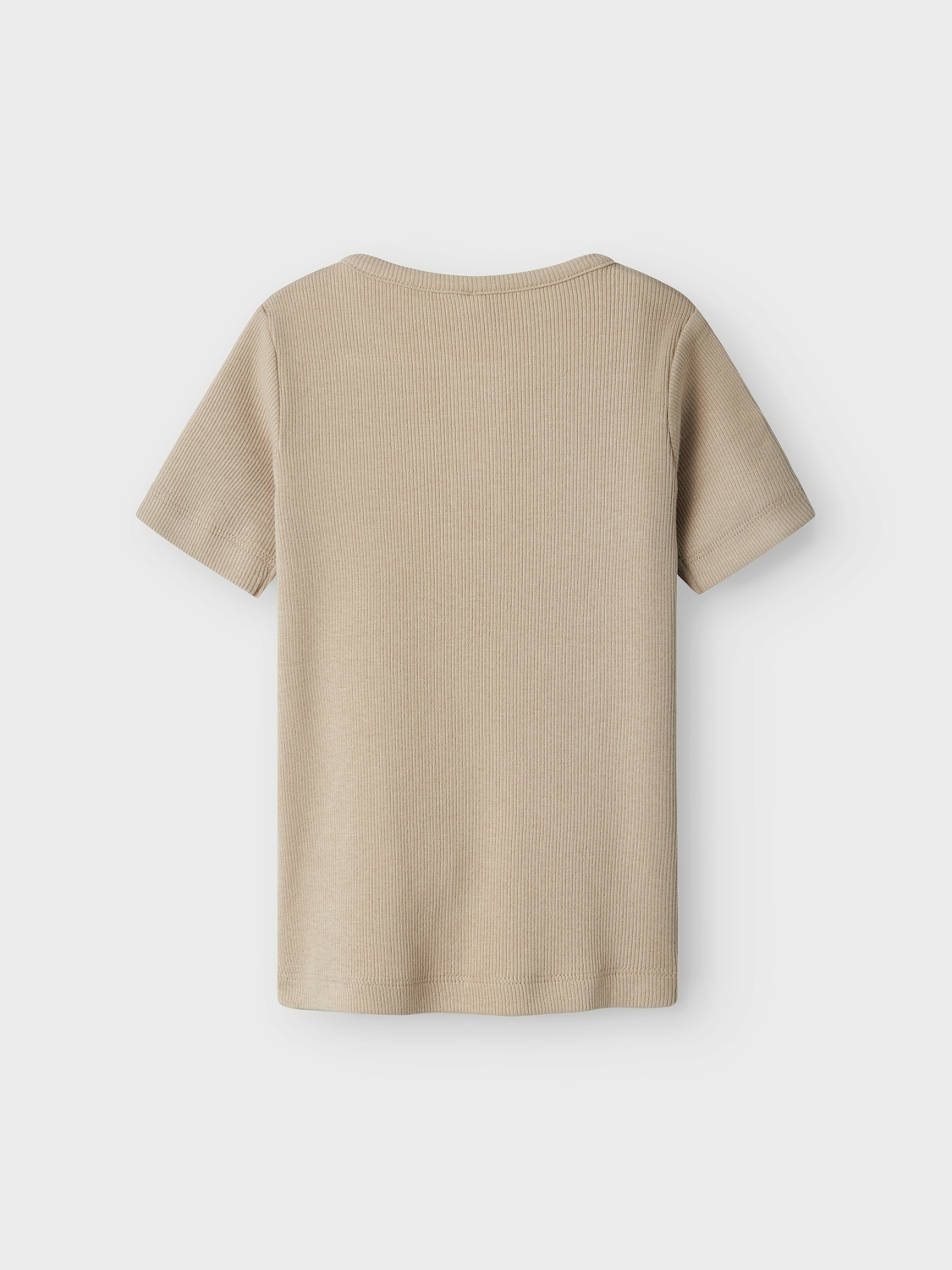 Name It Kurzarmshirt »NMMKAB TOP NOOS«, im elastischem Feinripp und mit kurzer Knopfleiste am Ausschnitt