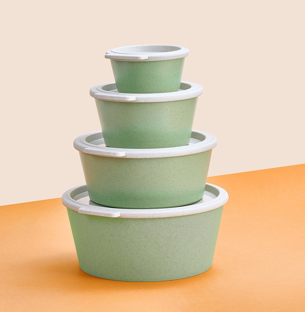 KOZIOL Aufbewahrungsschüssel »MOVE BOX 1,3l Schale 1,3l mit Deckel« 1 tlg.