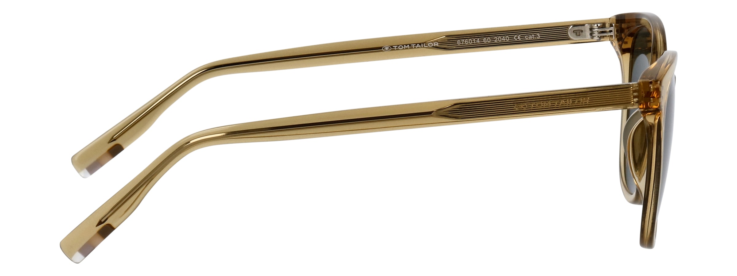 TOM TAILOR Sonnenbrille »Modell 676014« Form Feminin, Logoschriftzug auf Bügel, Kunststofffassung