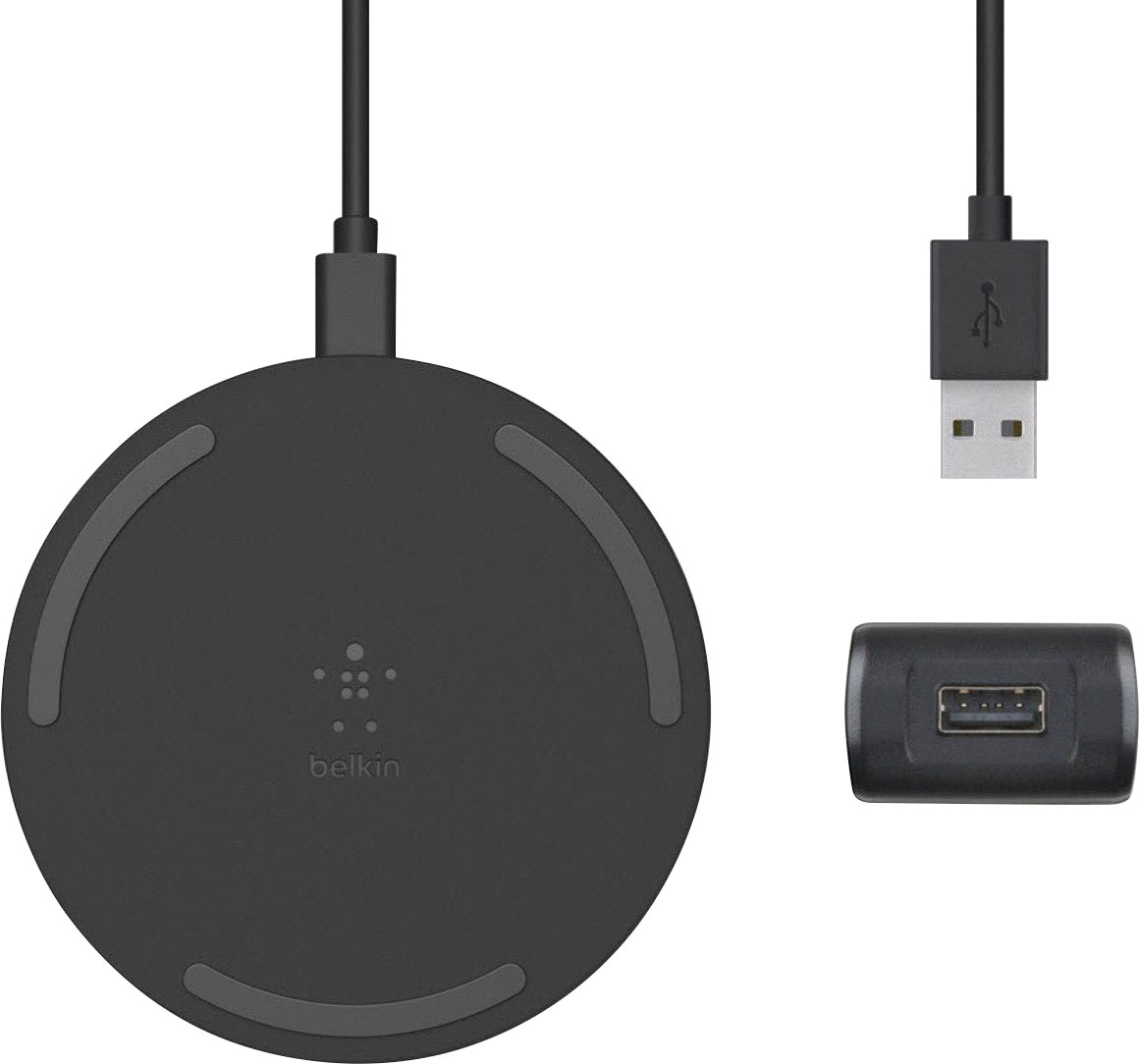 Belkin Wireless Charger »Wireless Charging Pad mit Micro-USB Kabel & NT«