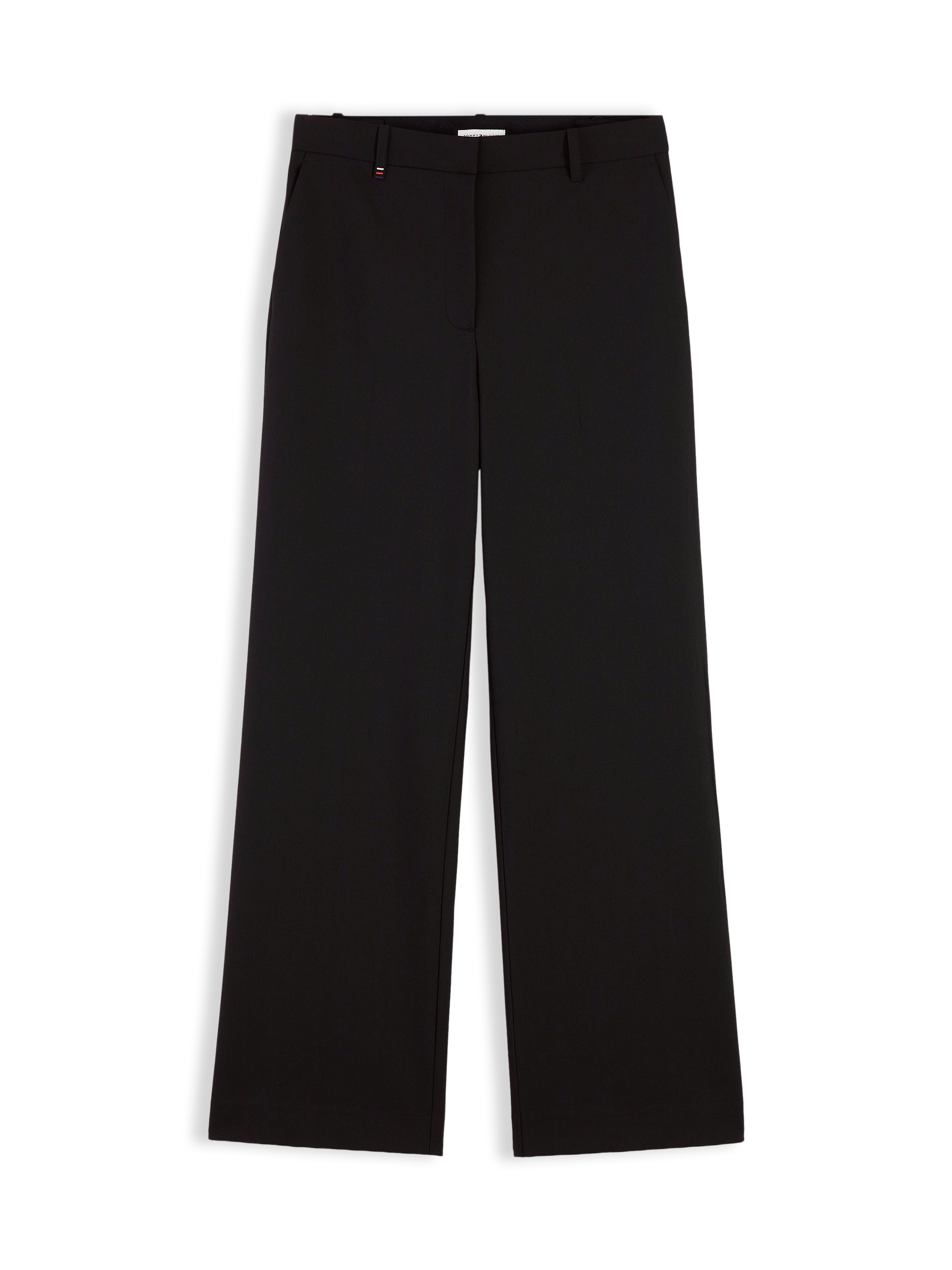 Tommy Hilfiger Anzughose »VISCOSE BLEND STRAIGHT PANT«  Materialmix, straight fit, in großen Größen