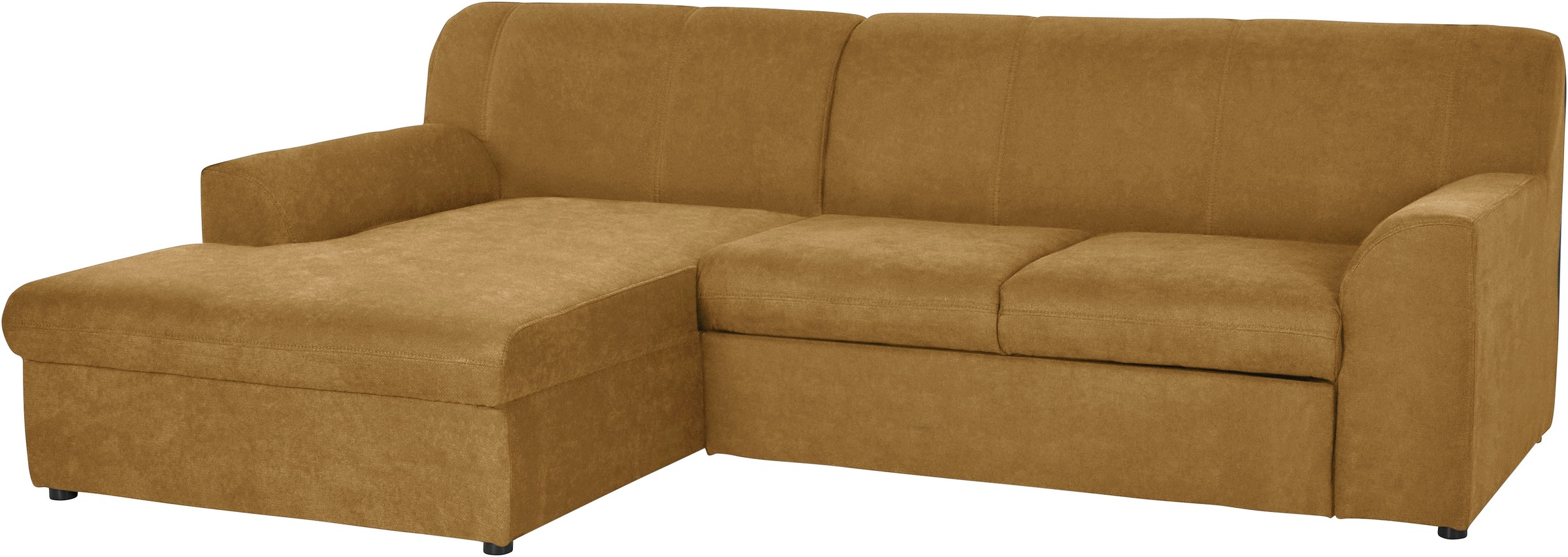 DOMO collection Ecksofa »Topper, elegant und zeitlos, kompaktes Stellmaß 24 günstig online kaufen