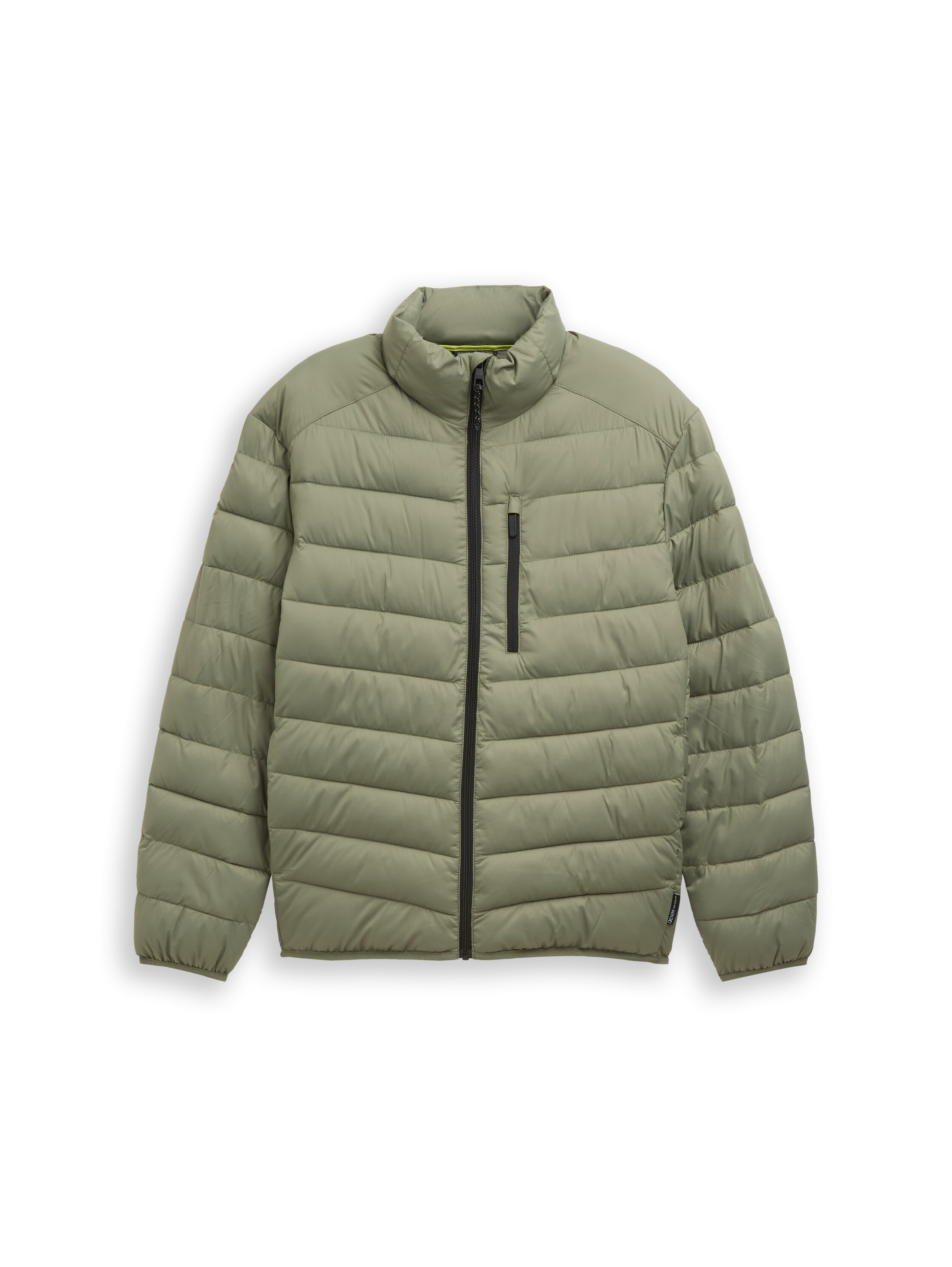 TOM TAILOR Denim Steppjacke ohne Kapuze mit Stehkragen