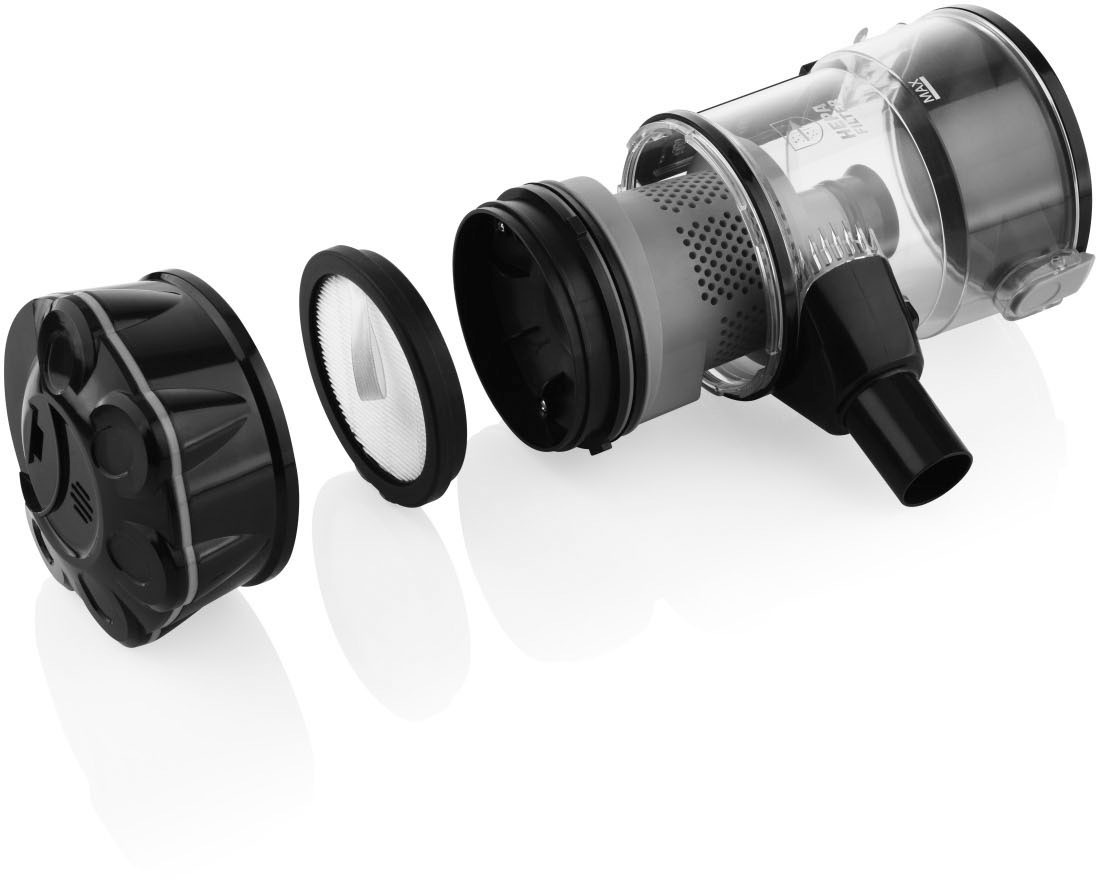 Hyundai Hand-und Stielstaubsauger »HYUVC800«, 600 W, beutellos, HEPA-Filter, 0,5L Staubvolumen, Teleskoprohr