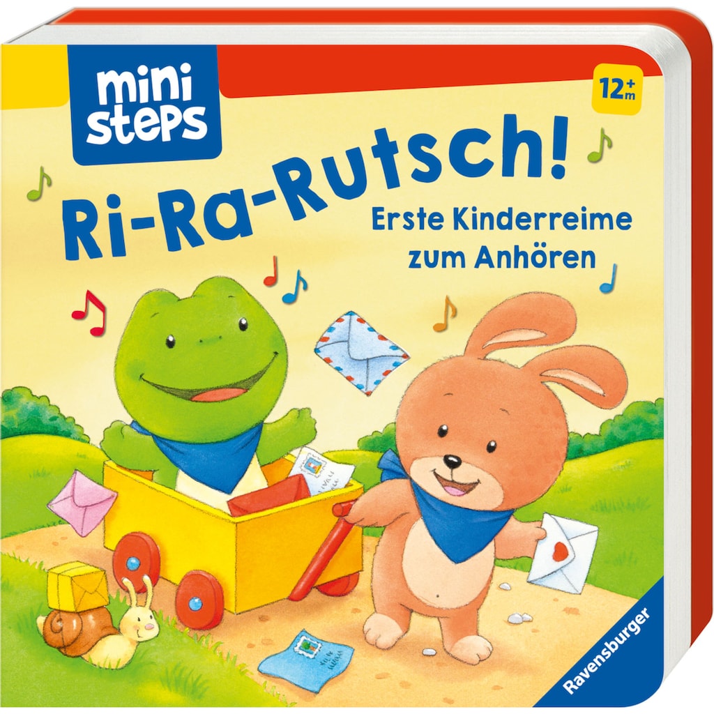 Ravensburger Buch »ministeps®, Ri-ra-rutsch! Erste Kinderreime zum Anhören«