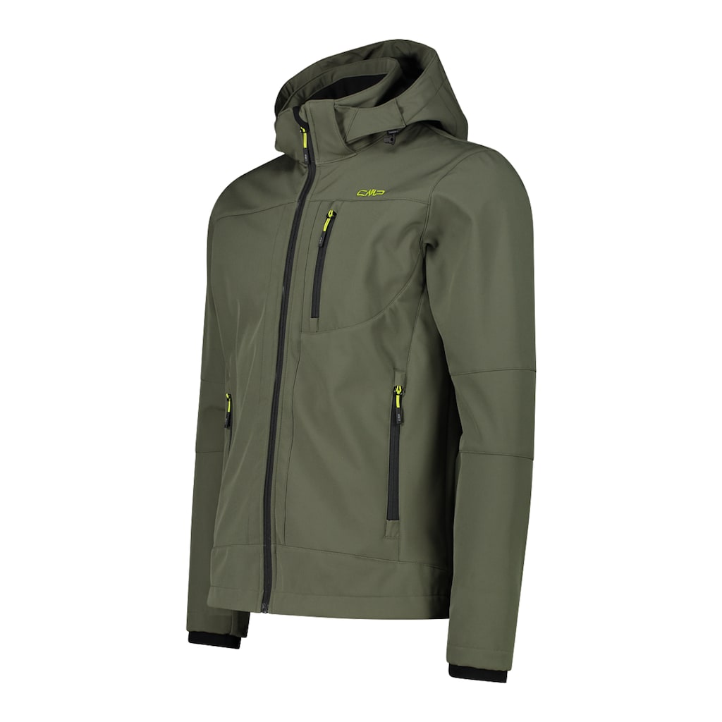 CMP Softshelljacke, mit Kapuze