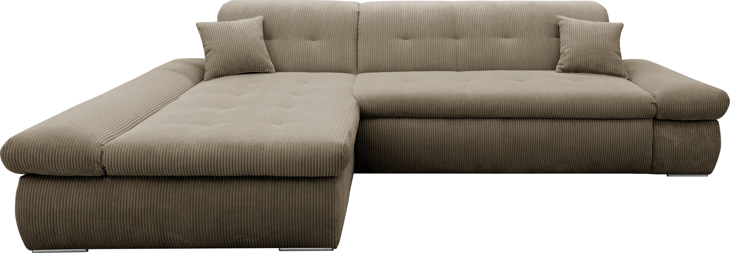 DOMO collection Ecksofa »Moric, L-Form, XXL-Sofa - Breite 300cm«, wahlweise günstig online kaufen