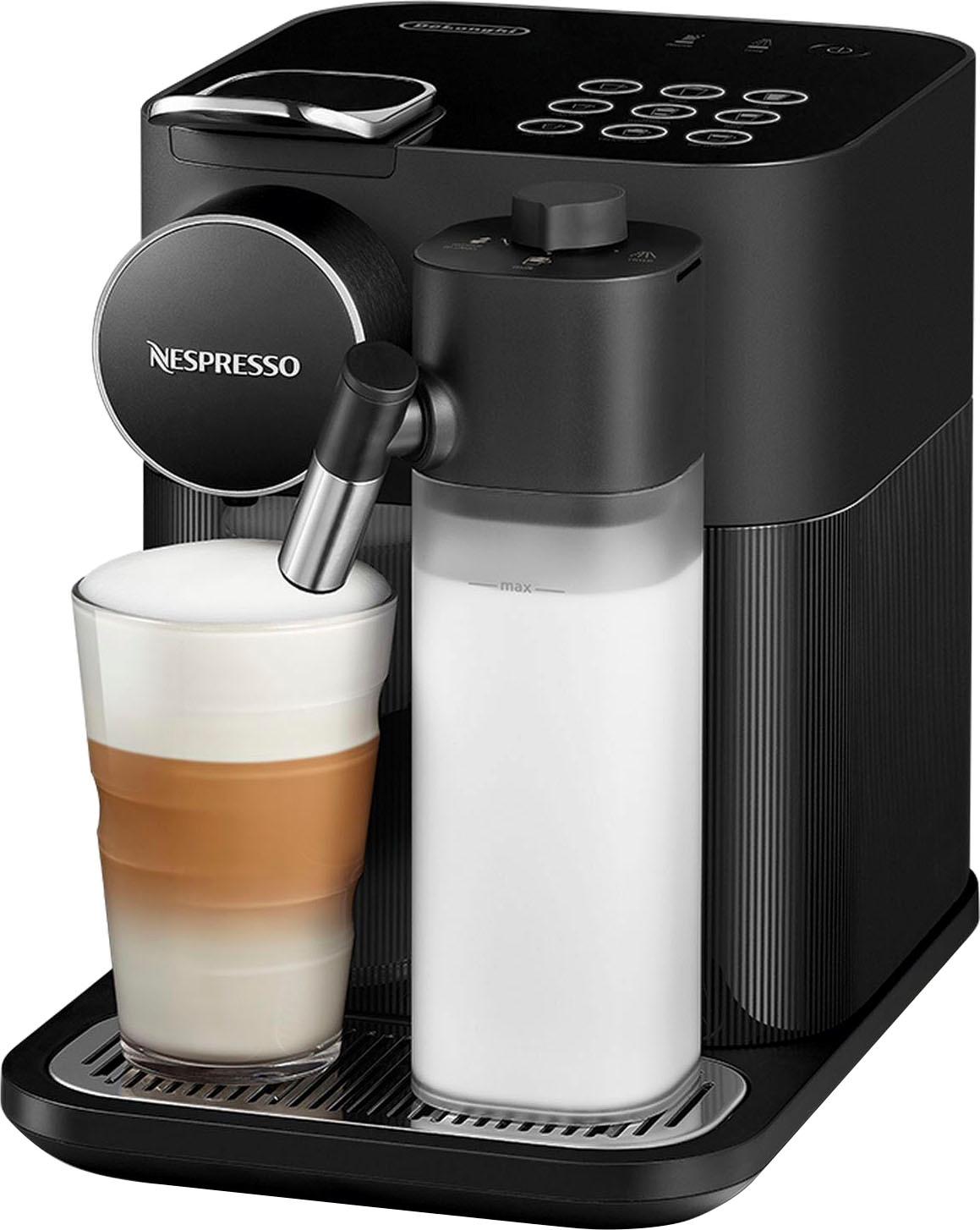 Nespresso Kapselmaschine »EN640.B von DeLonghi, schwarz«, inkl. Willkommenspaket mit 7 Kapseln