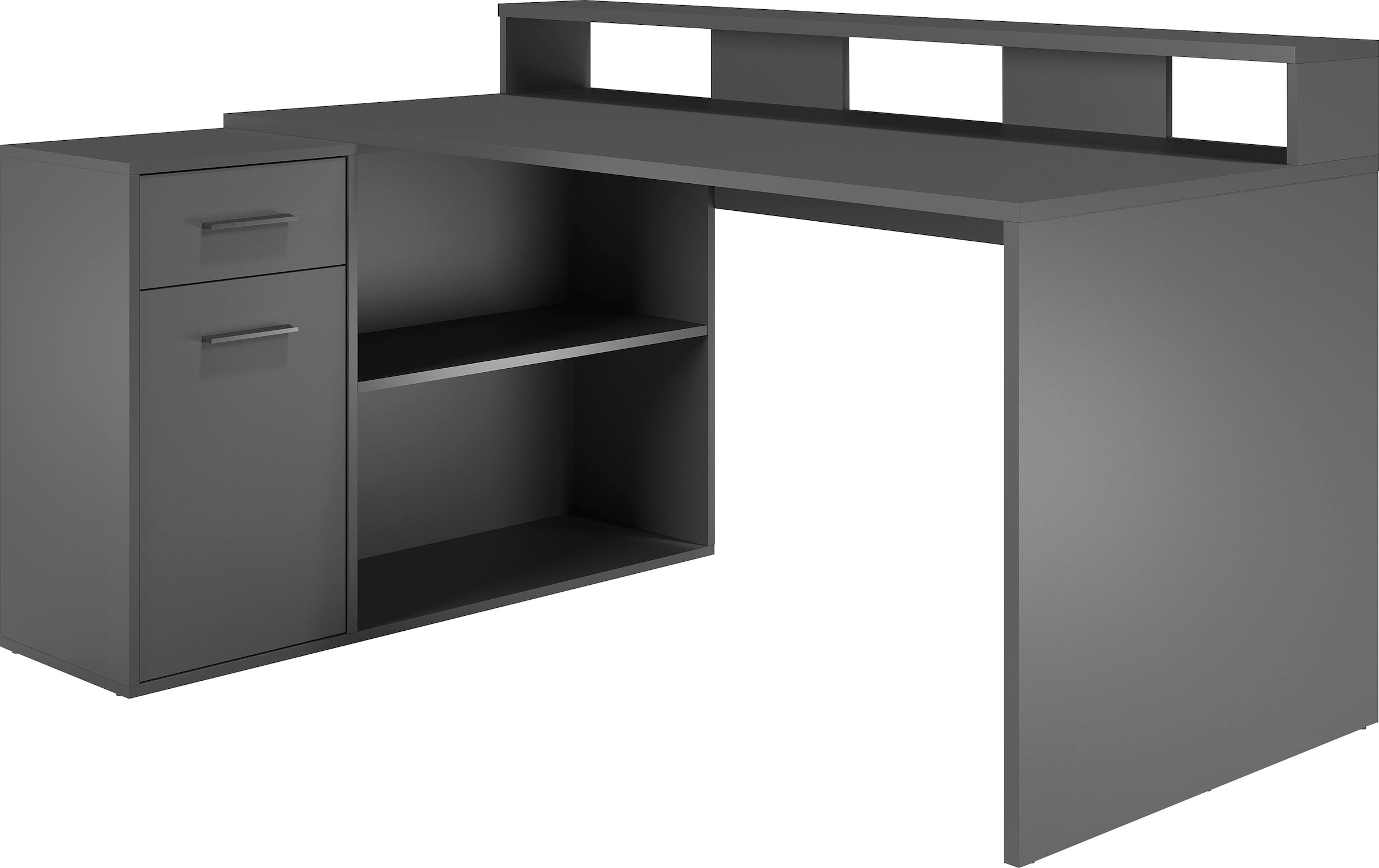 INOSIGN Schreibtisch »Chester«, (2 St.), Gamingtisch mit Lowboard - Arbeitstisch Maße (B/T/H) 160/115/92 cm