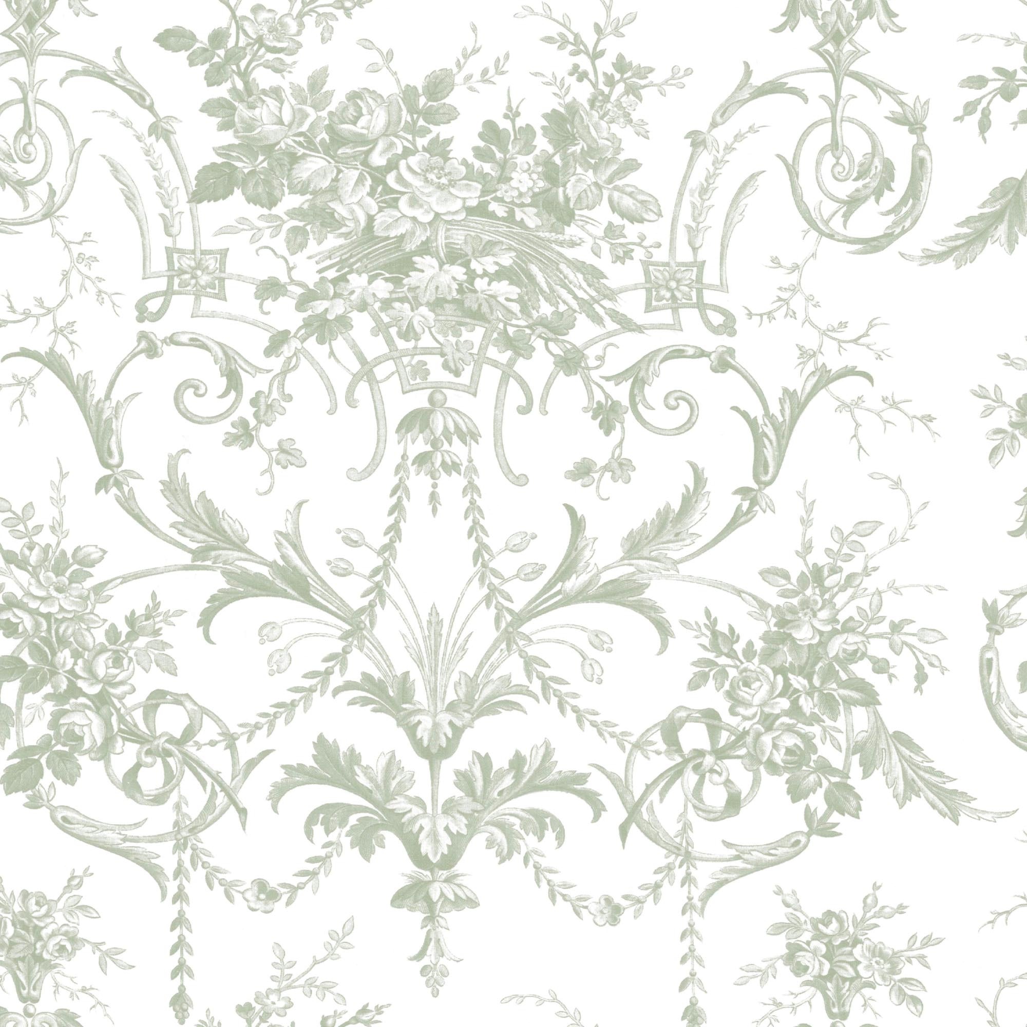 LAURA ASHLEY Vliestapete »TUILIERIES« floral glatt Design Tapeten