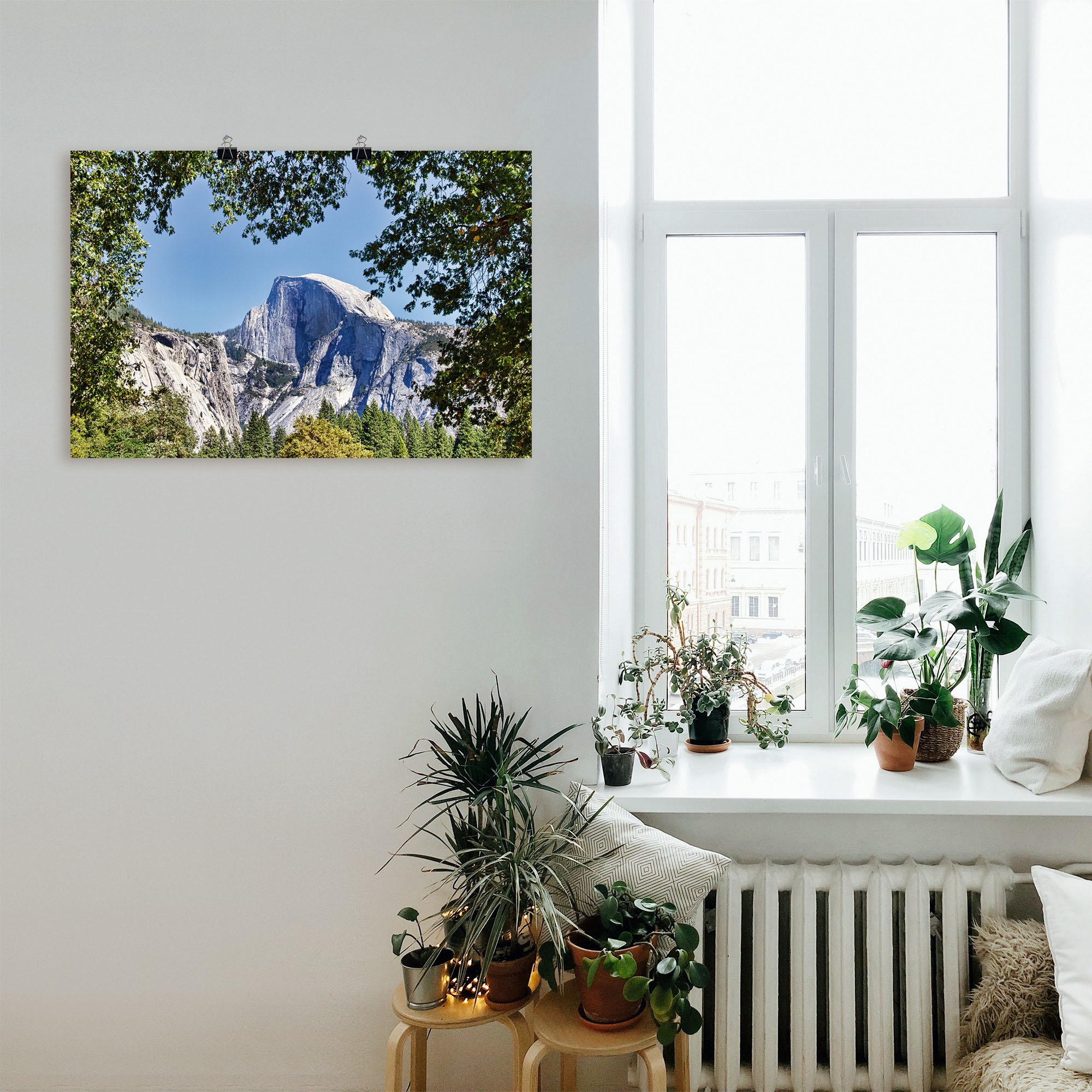 Artland Wandbild »YOSEMITE VALLEY Half Dome«, Bilder von Amerika, (1 St.), als Alubild, Leinwandbild, Wandaufkleber oder Poster in versch. Größen
