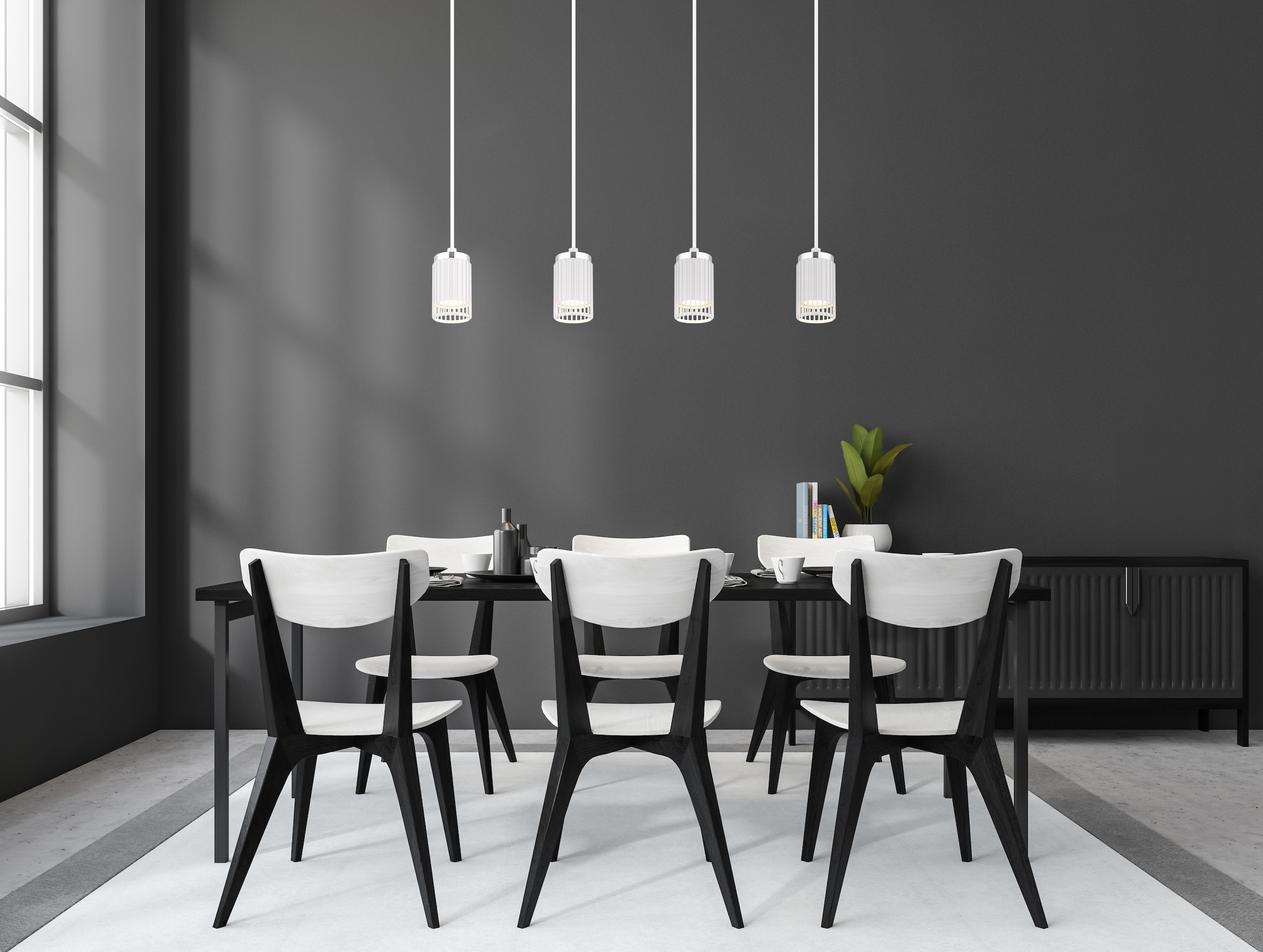 GLOBO LIGHTING Hängeleuchte »KORBEN«, Leuchtmittel GU10 | ohne Leuchtmittel, Hängelampe/Pendelleuchte/Esszimmer/Wohnzimmer/Esstisch