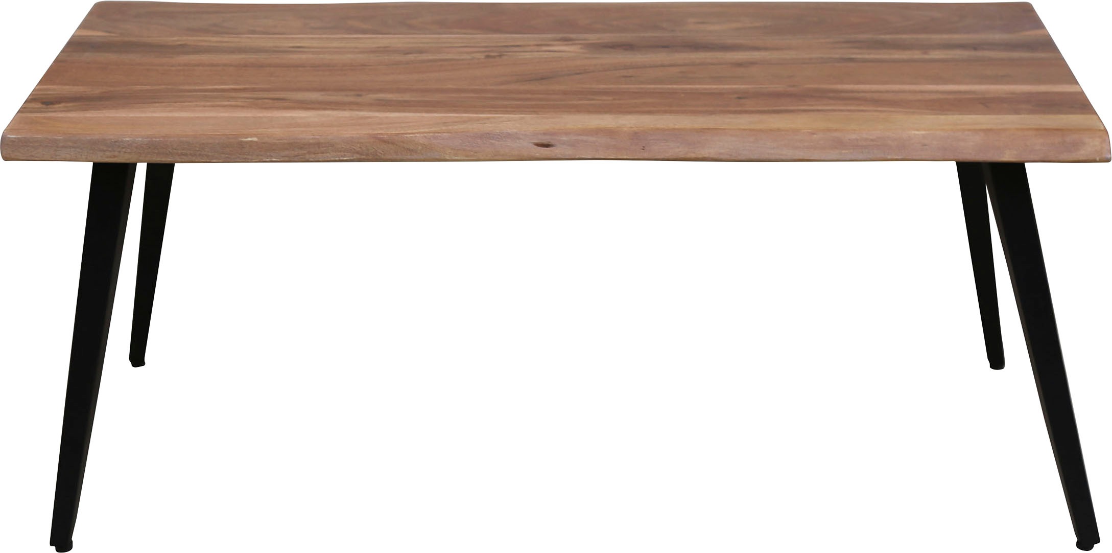 byLIVING Couchtisch »Caddy«, Tischplatte mit Baumkante, Breite 110 oder 60 günstig online kaufen