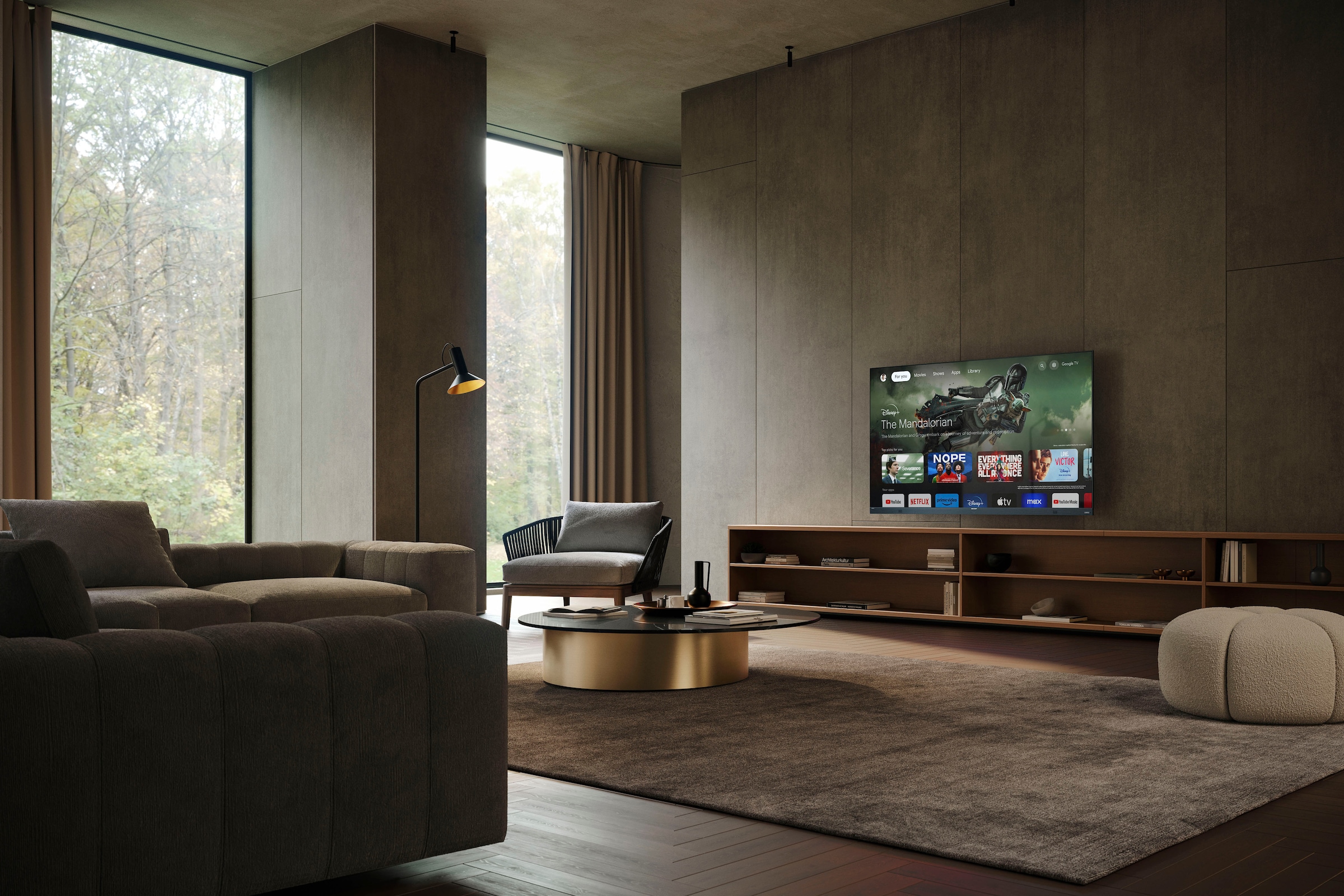 Sharp LED-Fernseher »4T-C65FQx«, 4K Ultra HD, Google TV, Quantum Dot, QLED, Dolby Atmos, Dolby Vision, HDMI 2.1 mit eARC