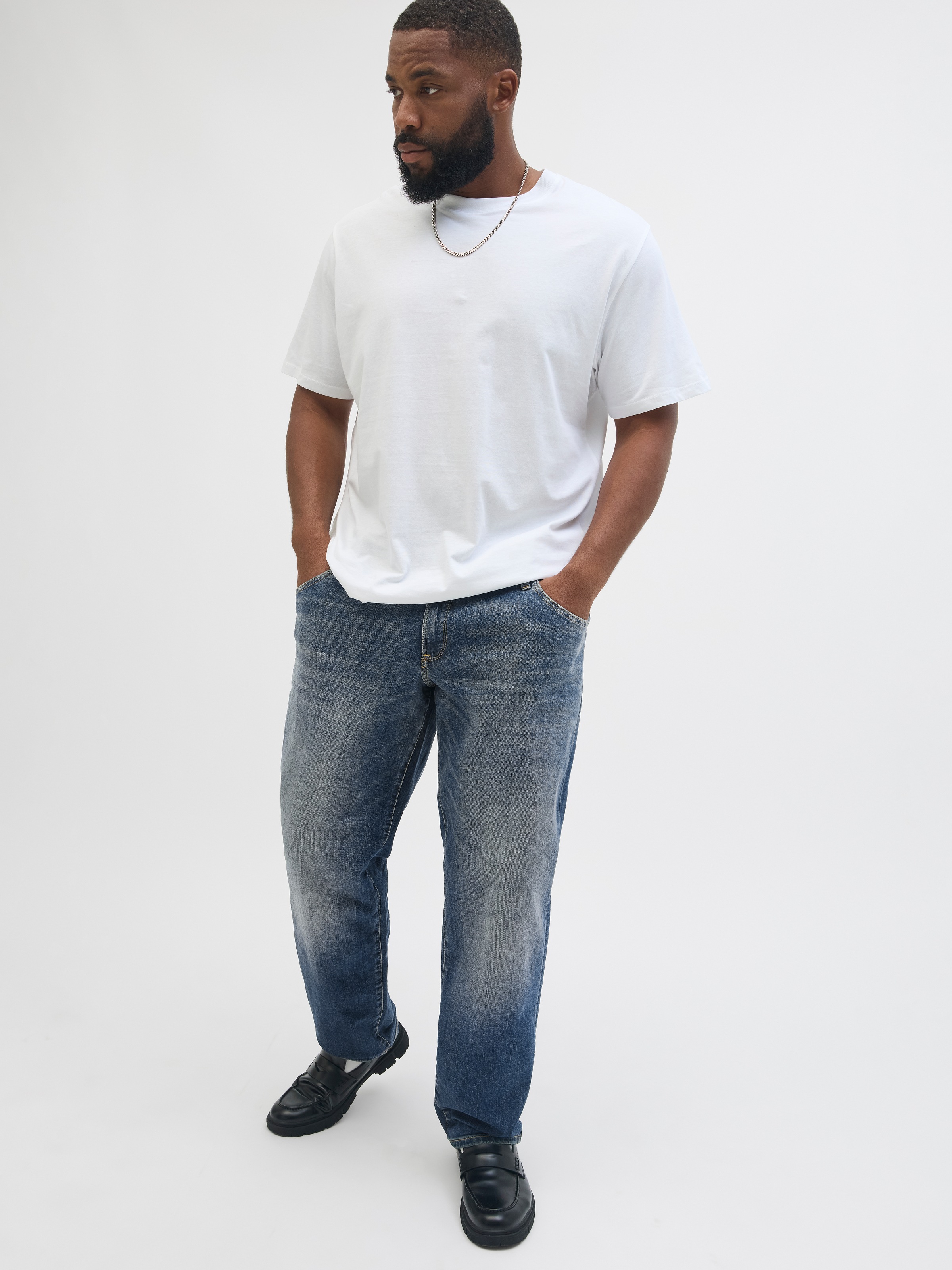 Jack & Jones PlusSize Comfort-fit-Jeans »JJIMIKE JJFOX CB 082 PLS«