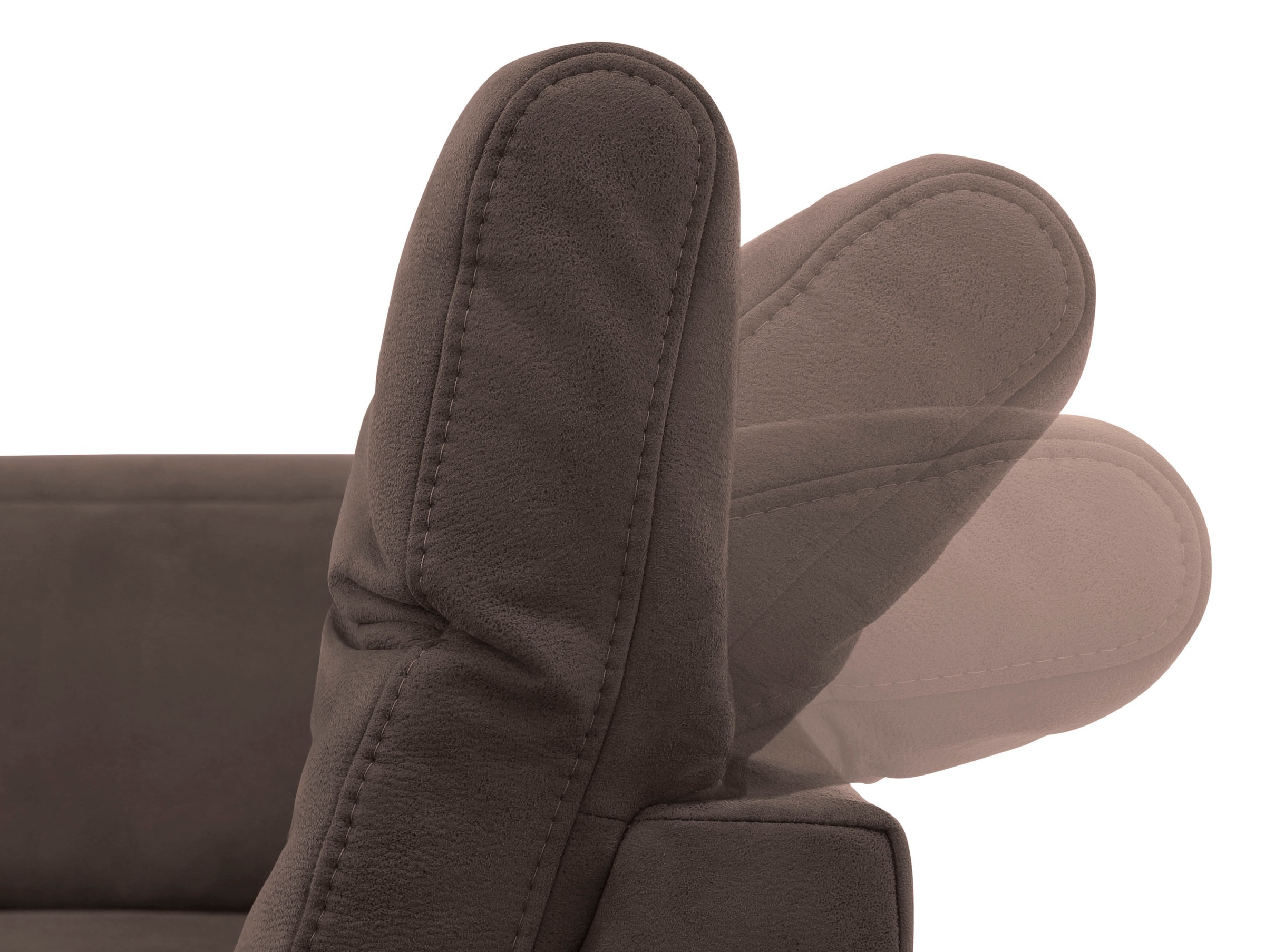 Home affaire Ecksofa »Dalia L-Form«, mit Federkernpolsterung, wahlweise mit Bettfunktion, Bettkasten