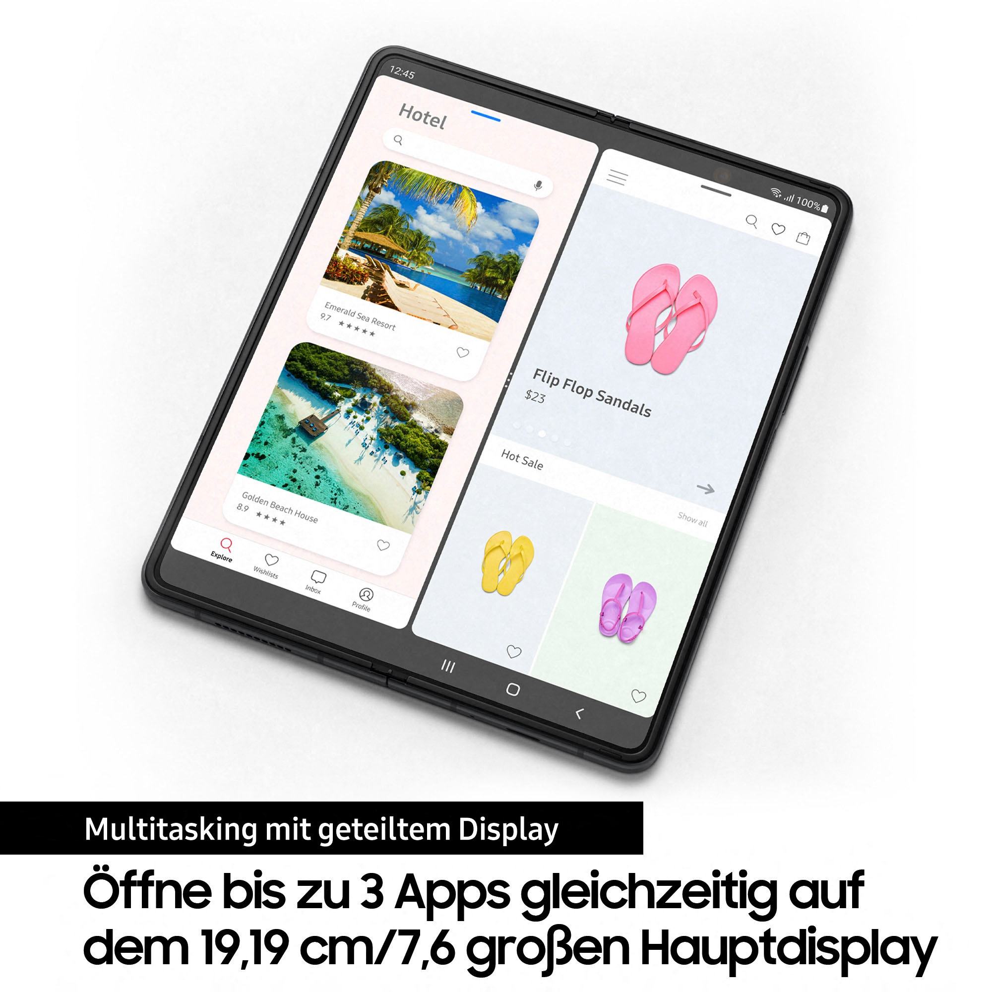 19. Bild von Samsung Smartphone »Galaxy Z Fold 3, 5G 512GB«, Phantom Green, 19,19 cm/7,6 Zoll, 512 GB Speicherplatz, 12 MP Kamera