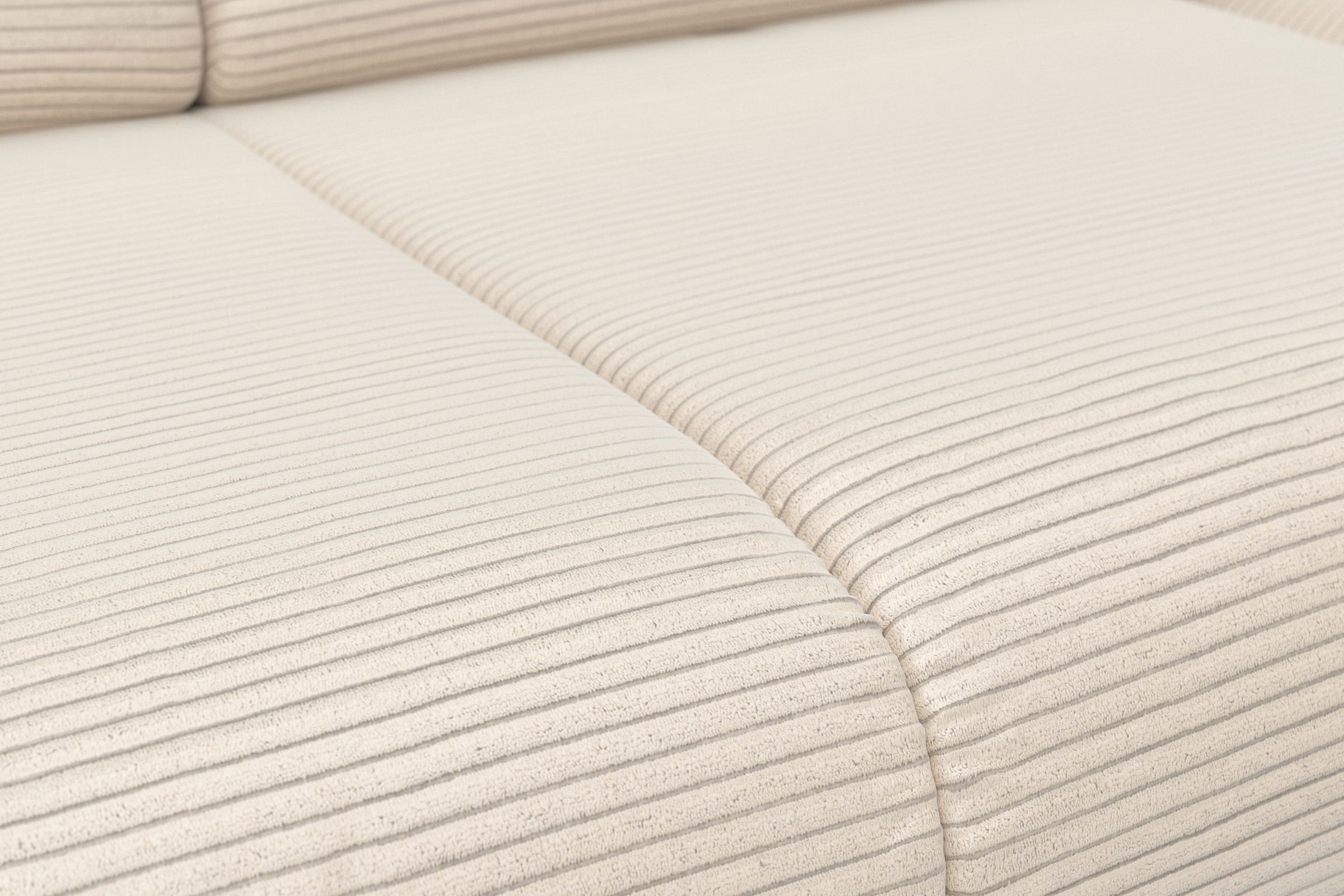 sit&more Wohnlandschaft »Coco U-Form« Sitztiefen-, Arm- und Kopfteilverstellung, Cord-Bezug, Fußhöhe 15 cm