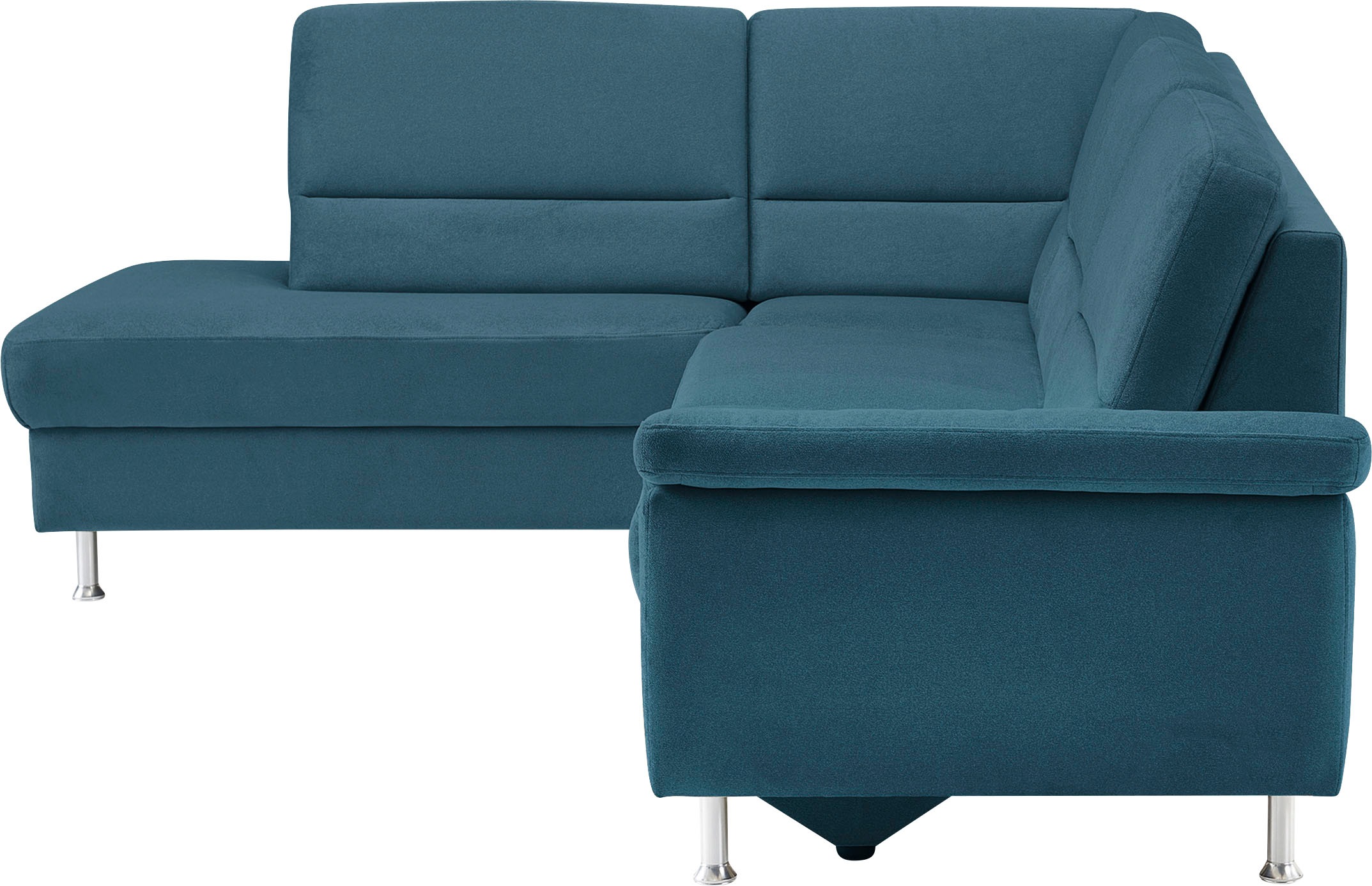 CALIZZA INTERIORS Ecksofa »Onyx L-Form«, Ottomane links oder rechts, wahlweise mit Bettfunktion, Breite 257 cm