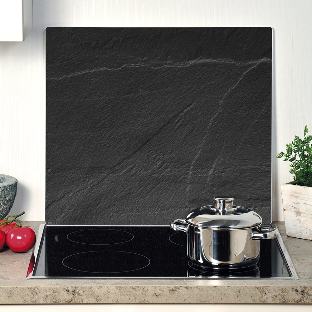 KESPER® Schneide- und Abdeckplatte »Multi-Glasschneideplatte, Schiefer, 56x50 cm« vielseitig einsetzbar