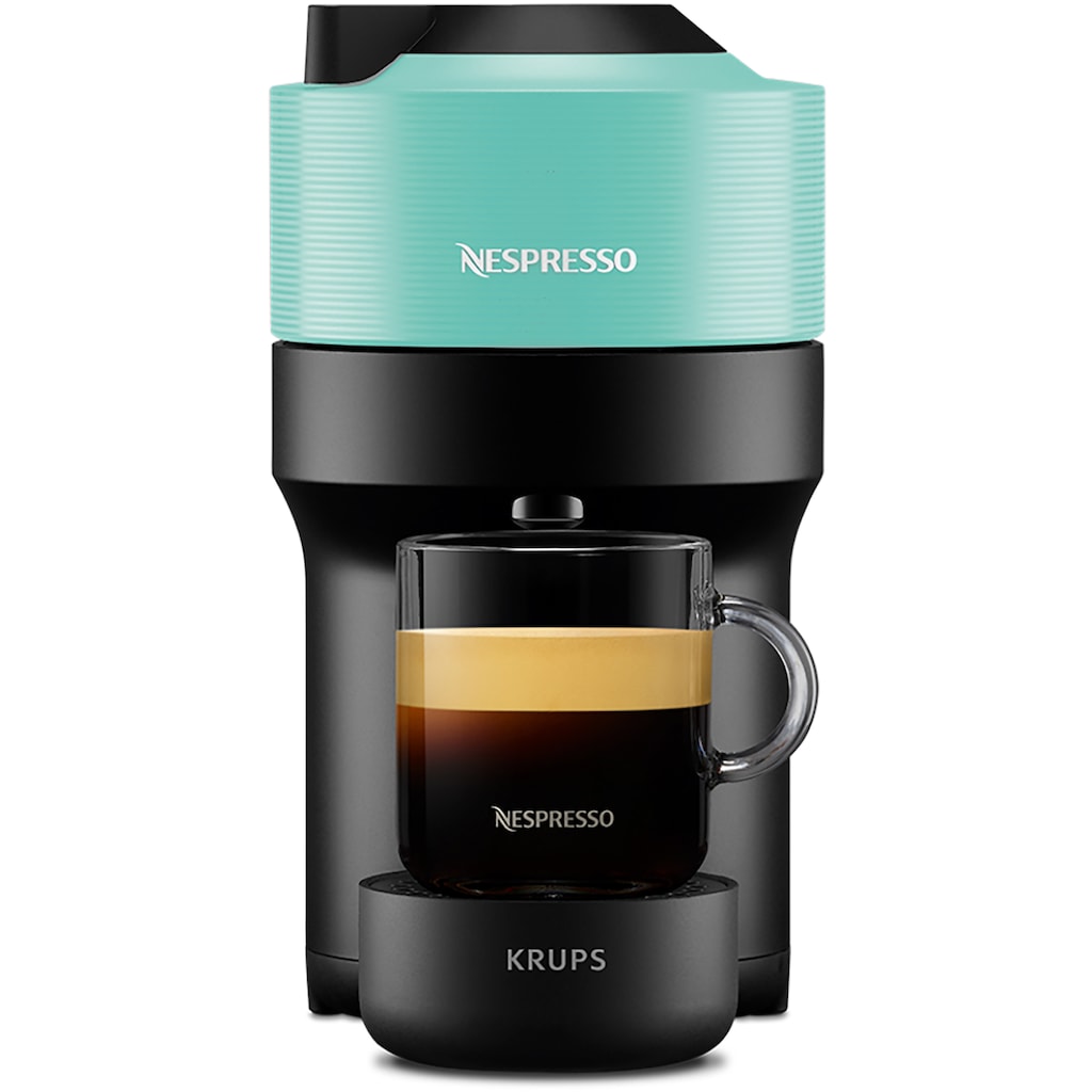 Nespresso Kapselmaschine »Vertuo Pop XN9204 von Krups«, 560 ml Kapazität, aut. Kapselerkennung, One-Touch, 4 Tassengrößen