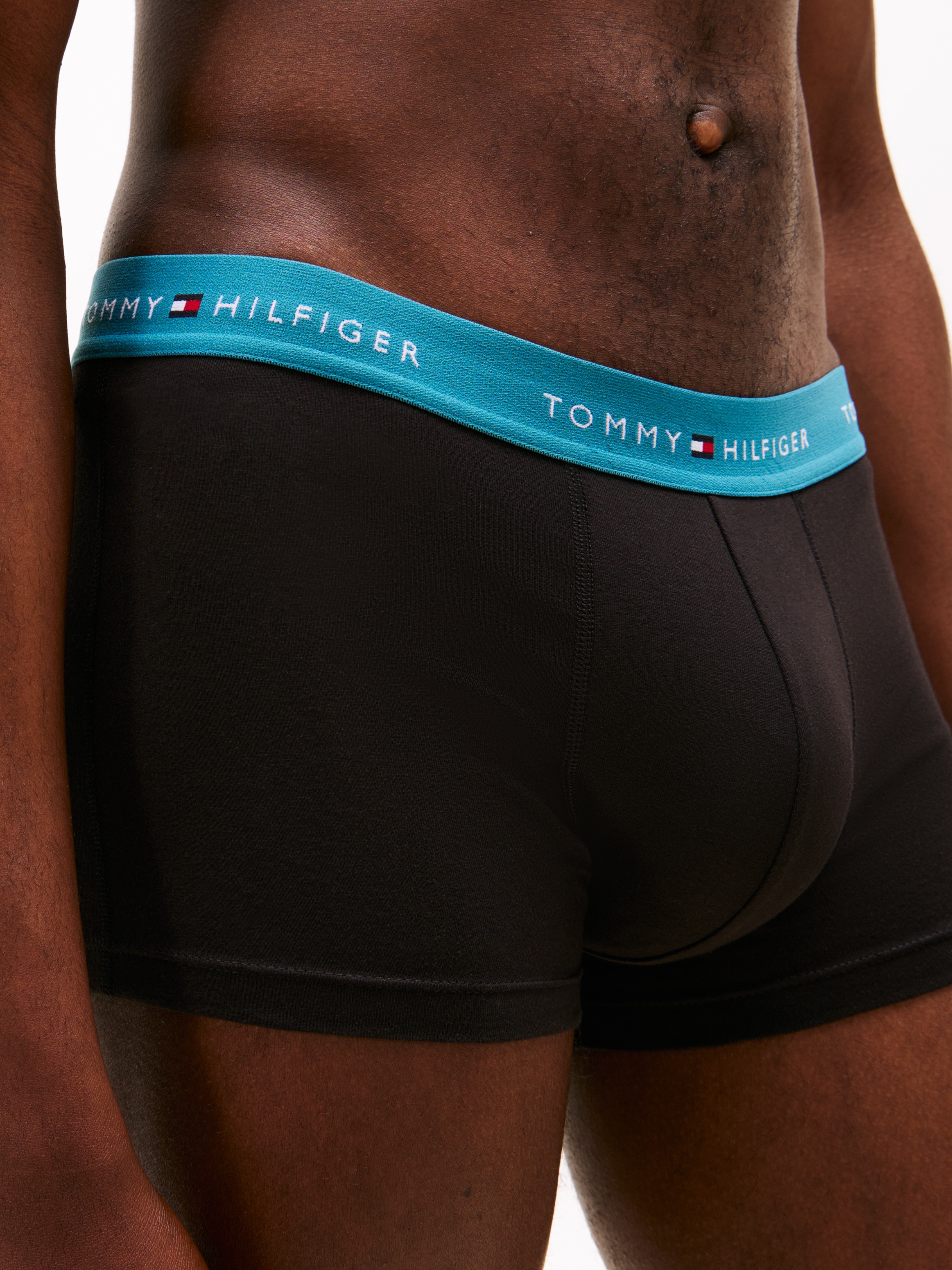 Tommy Hilfiger Underwear Trunk »5P TRUNK WB« Packung, 5er, 5 Stk. mit Tommy Hilfiger Logo-Elastikbund, Signature Kollektion