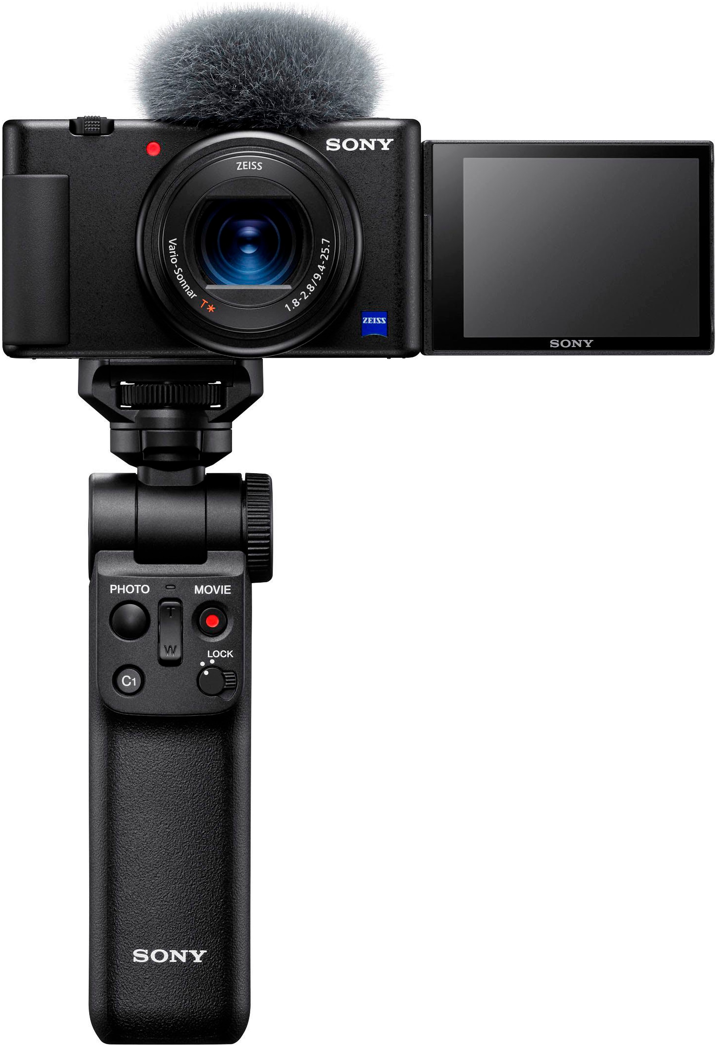 Sony Kompaktkamera »ZV-1«, vielseitigen 24-70-mm, 20,1 MP, 2,7 fachx opt. Zoom, Bluetooth