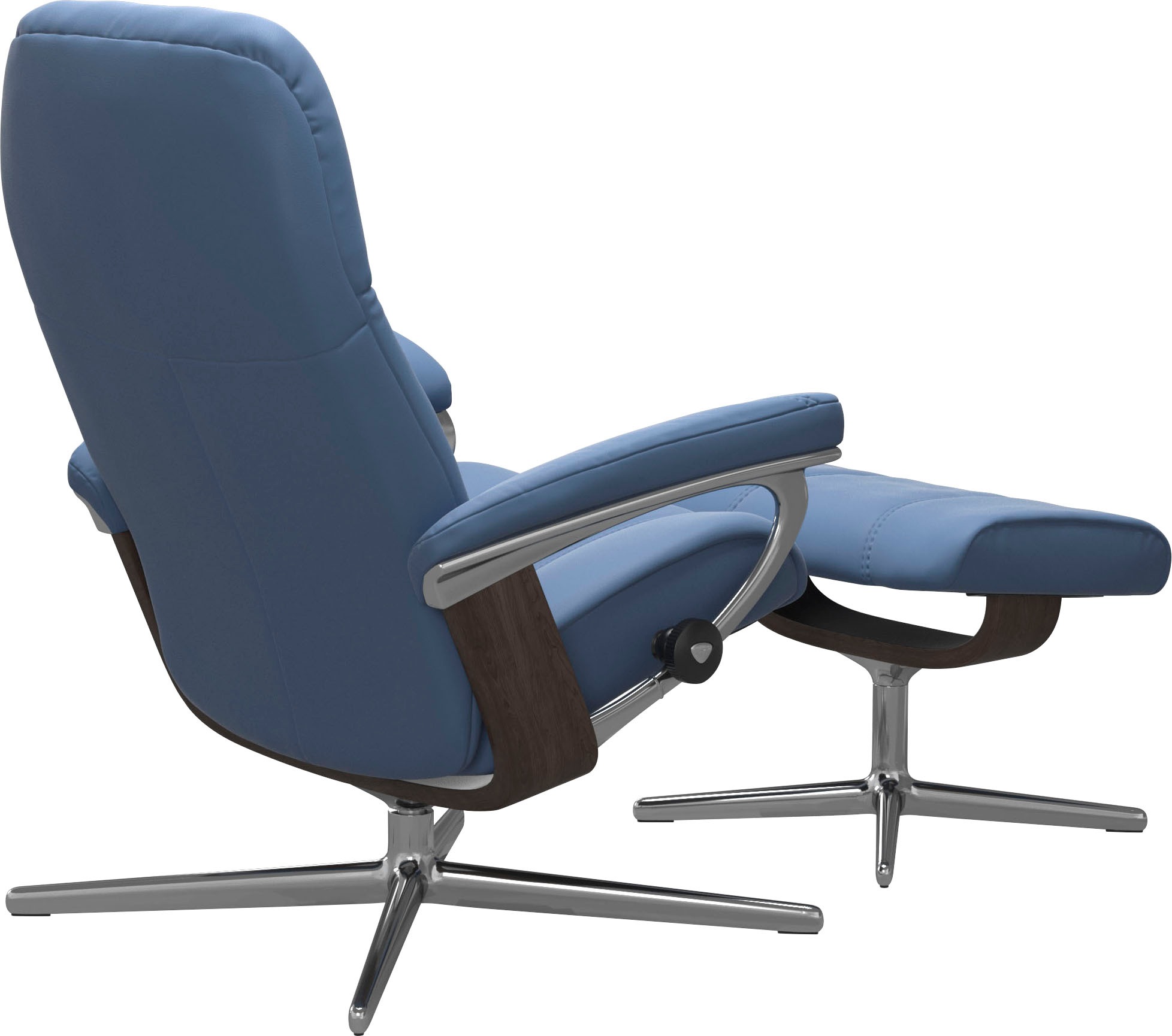 Stressless® Relaxsessel »Consul«, mit Cross Base, Größe S, M & L, Holzakzent Wenge