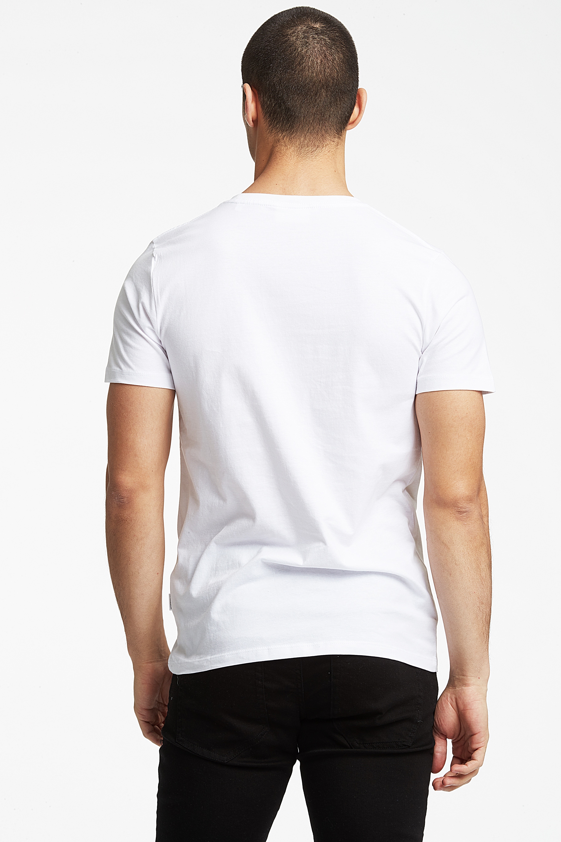 LINDBERGH T-Shirt Packung, 4 Stk. mit Rundhalsausschnitt im 4-er Pack