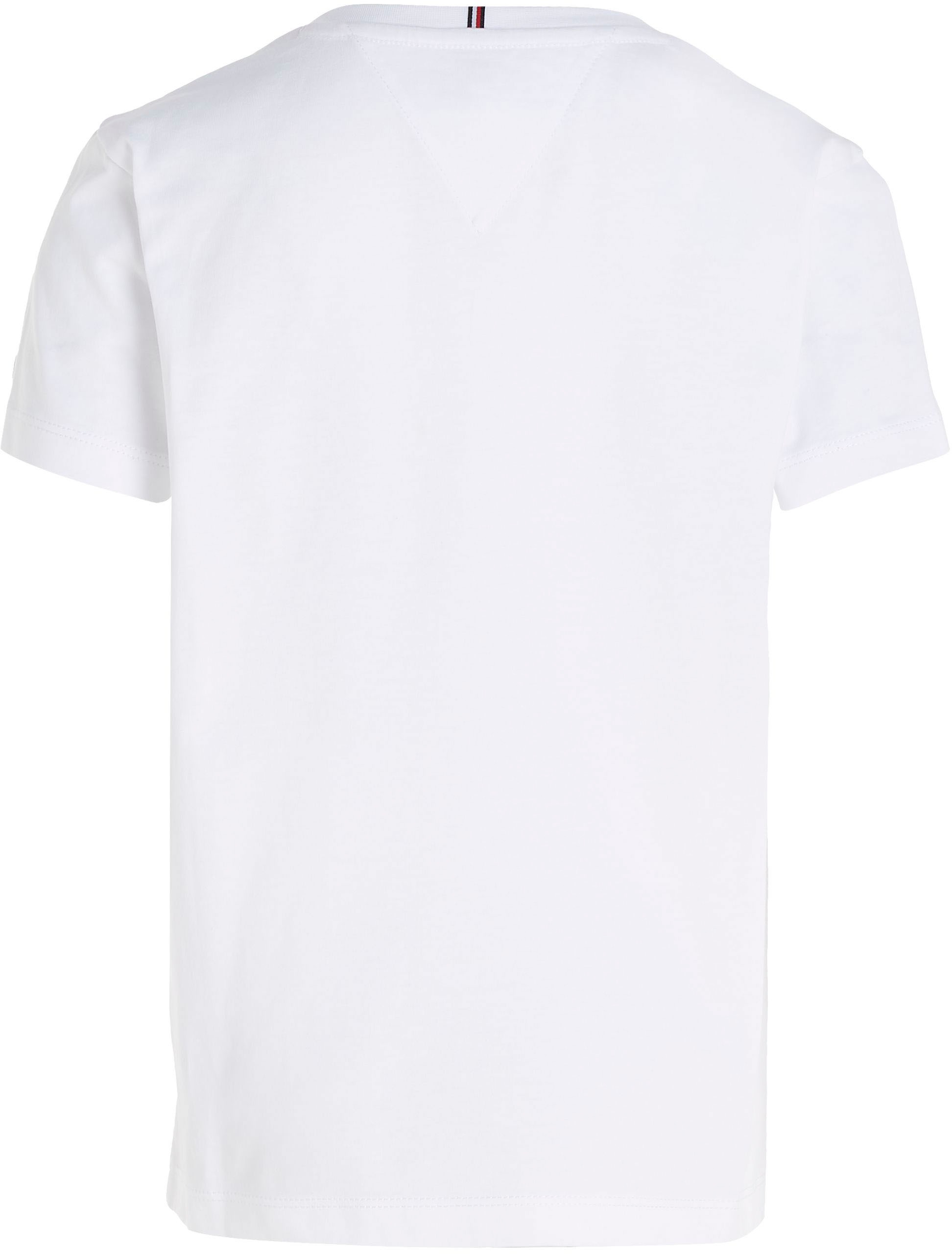 Tommy Hilfiger T-Shirt »TOMMY BAGELS online großem Druck TEE bestellen S/S«, mit