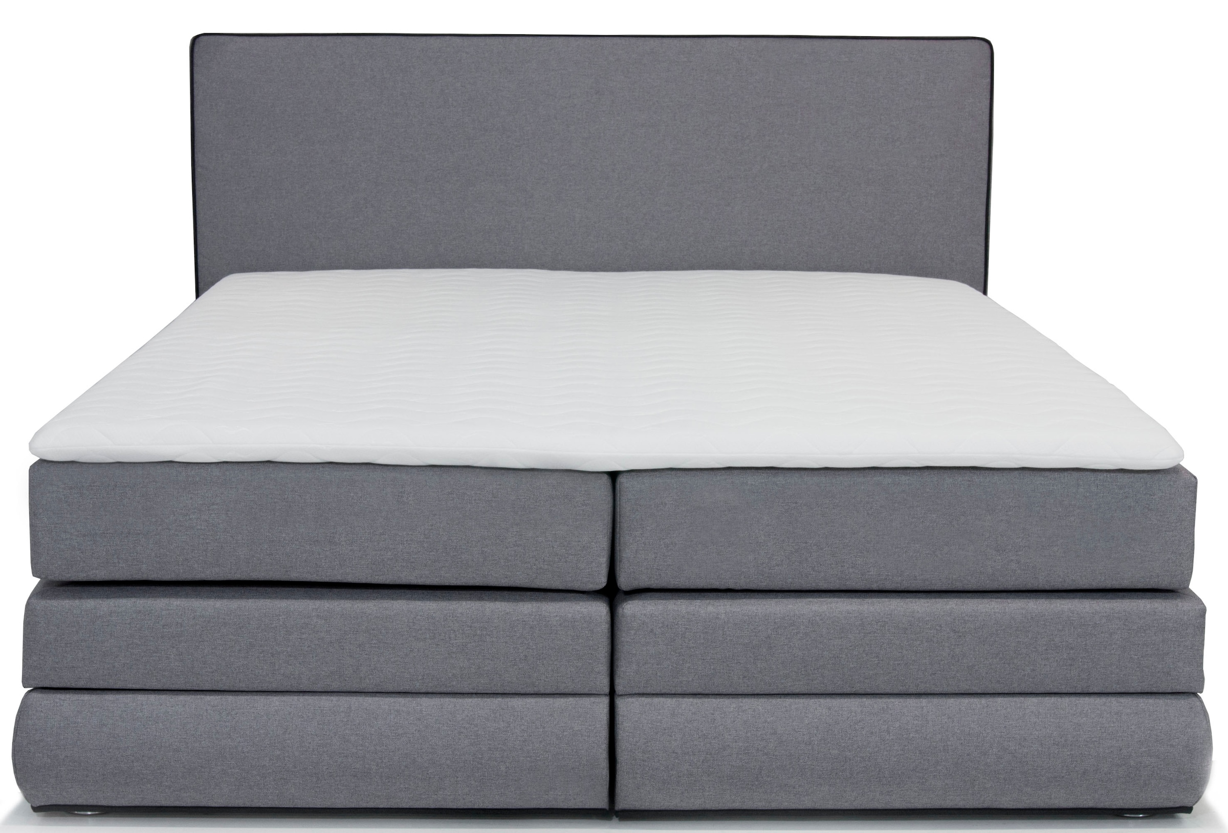 COLLECTION AB Boxspringbett »Ninoni«, inkl. Bettkasten, Topper und wahlweise mit LED-Beleuchtung, Liegefläche 180 x 200 cm