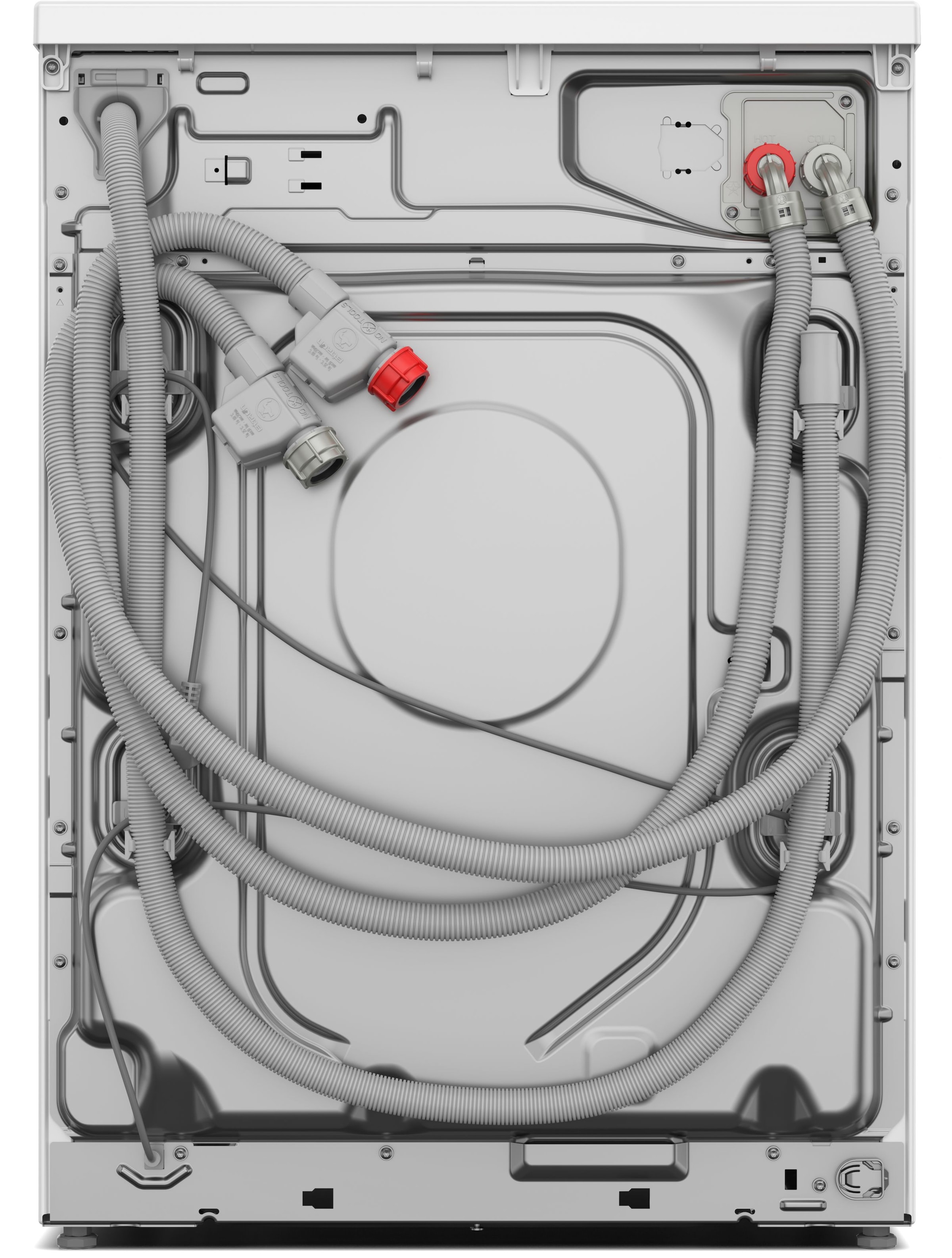 BOSCH Waschmaschine Serie 6 »WUU28T49« 9 kg 1400 U/min unterbaufähig