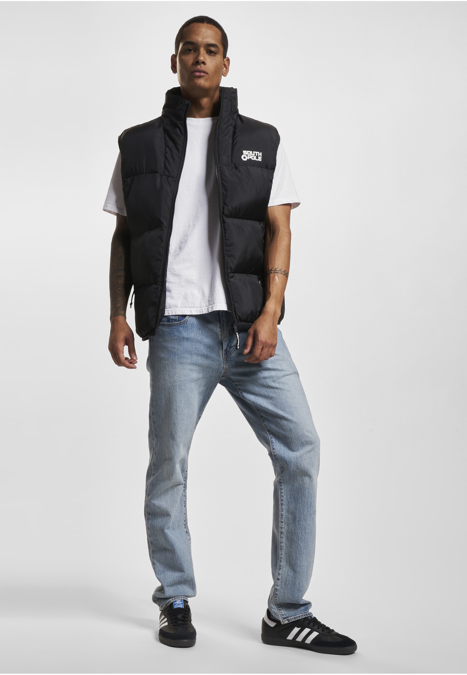 Southpole Steppweste »Southpole Herren PM233-017-1 SP Bubble Vest 1.0« 1 Stk.