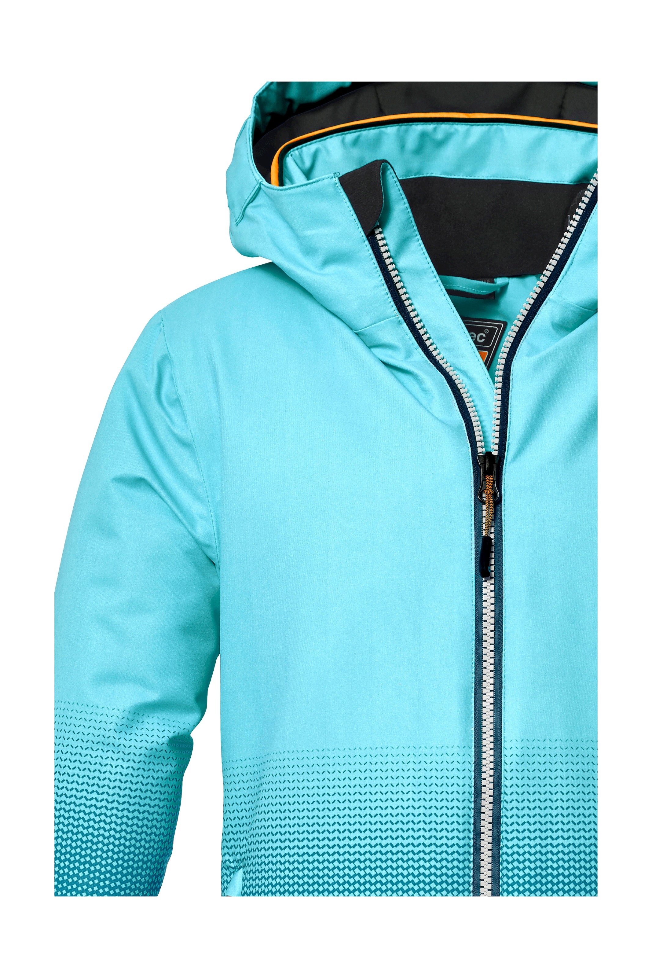 Killtec Skijacke »KSW 183 GRLS SKI JCKT«, Wasser- und winddichte Kinder-Winterjacke mit Fleece und Schneefang